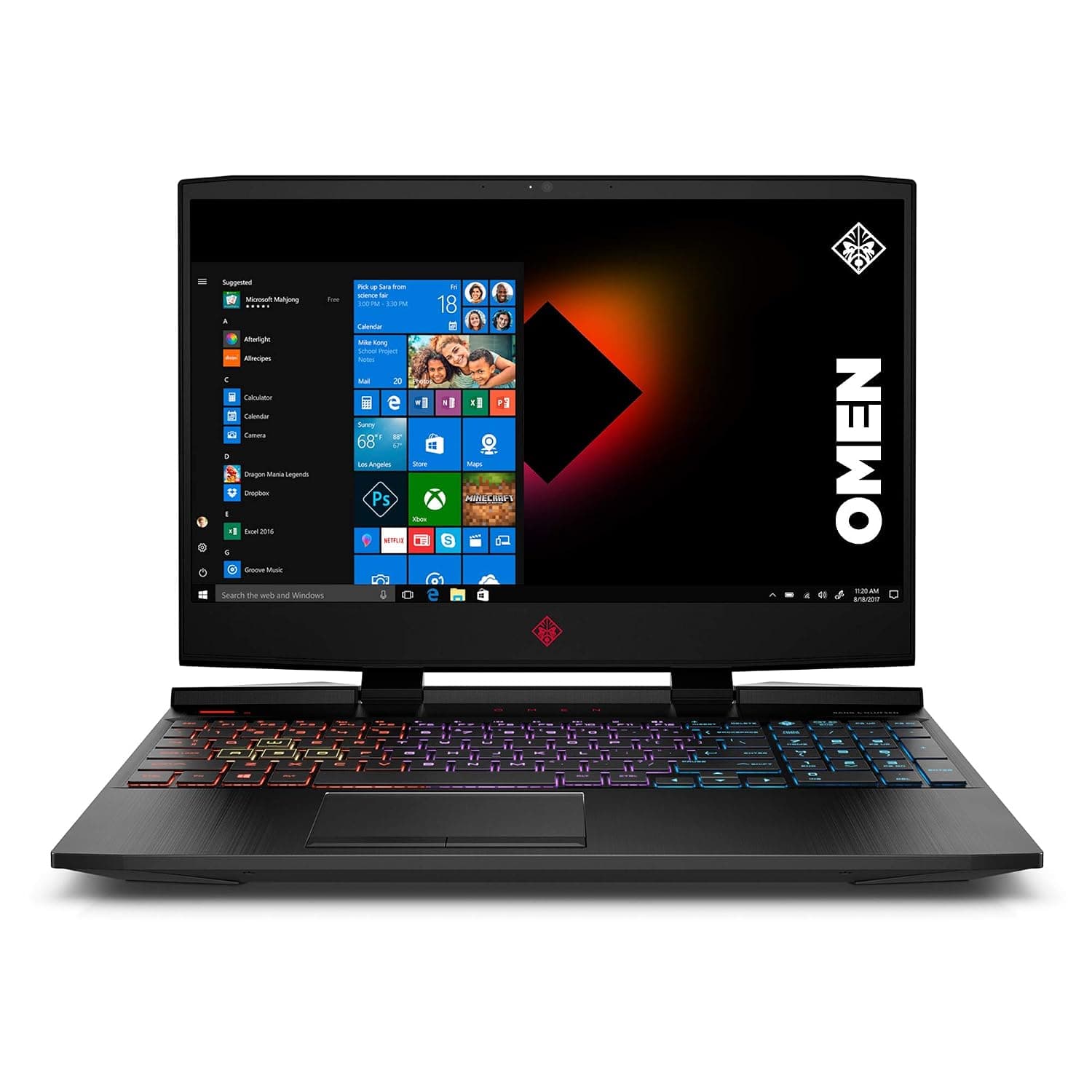 HP Omen Gaming Laptop 15.6" - i7-9750H - 16GB RAM - RTX 2060 - 256GB SSD + 1TB Hard Drive - 144hz Refresh 1920 x 1080 Display