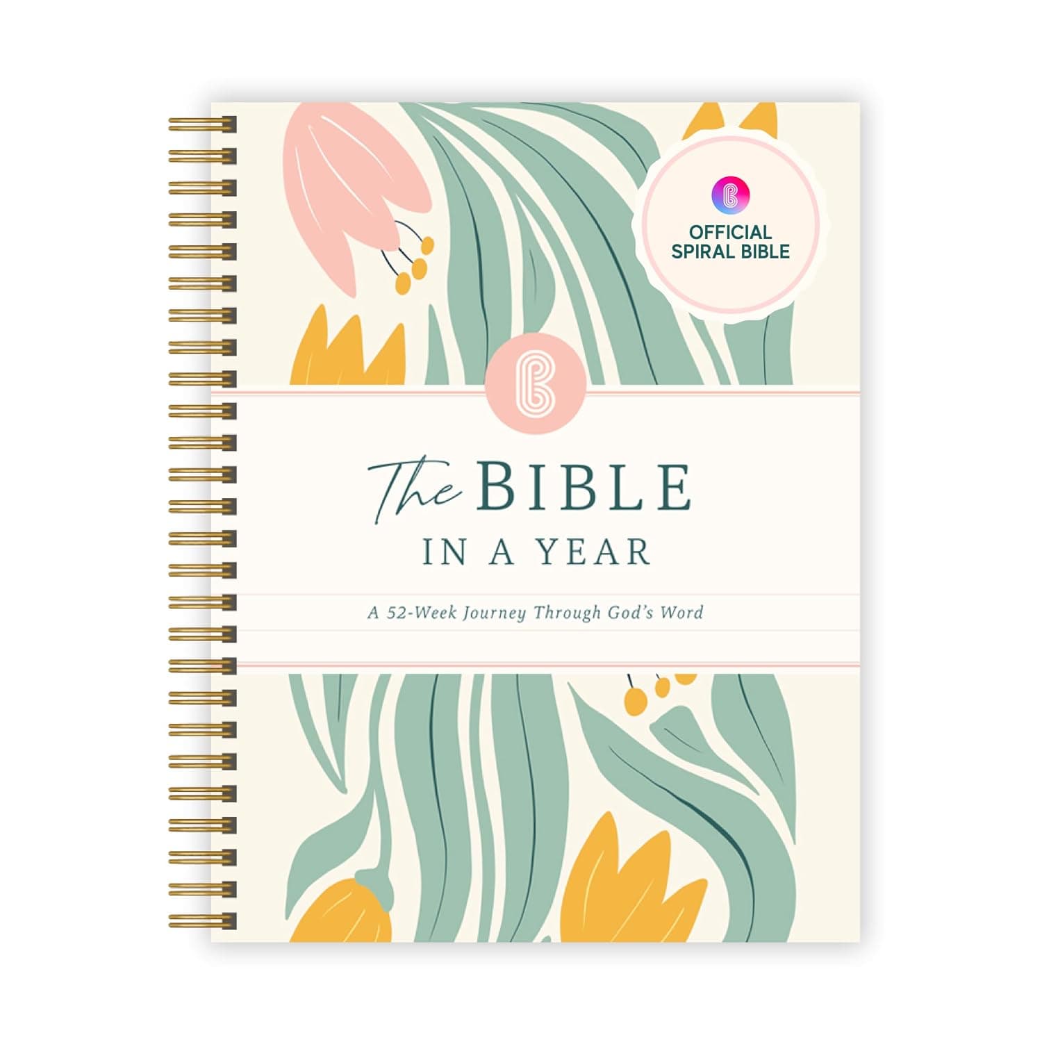 Spiral Bible - The Bible In A Year: A 52-Week Journey Through God's Word