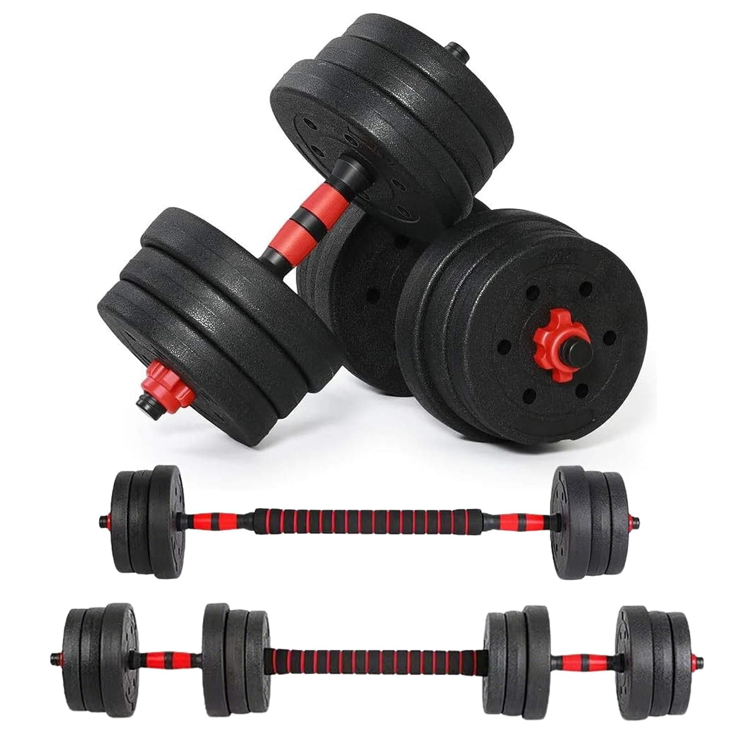 Dumbbell And Barbell Set