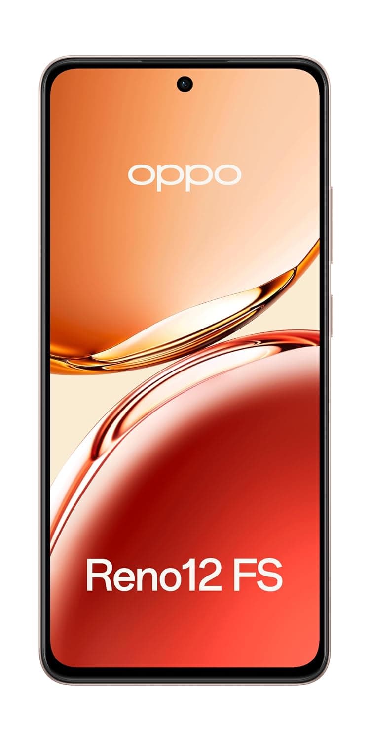 Oppo Reno12 FS Dual-SIM 512GB ROM + 8GB RAM (GSM Only | No CDMA) Factory Unlocked 5G Smartphone (Amber Orange) - International Version
