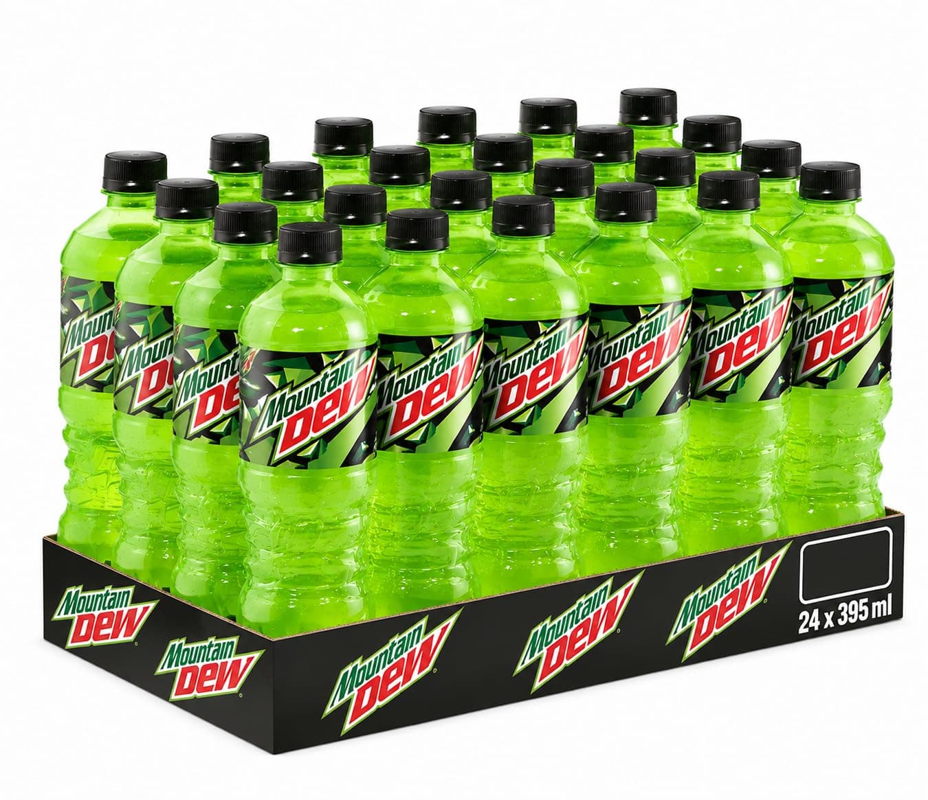 Mountain Dew Soft Drink, 24 x 395 ml