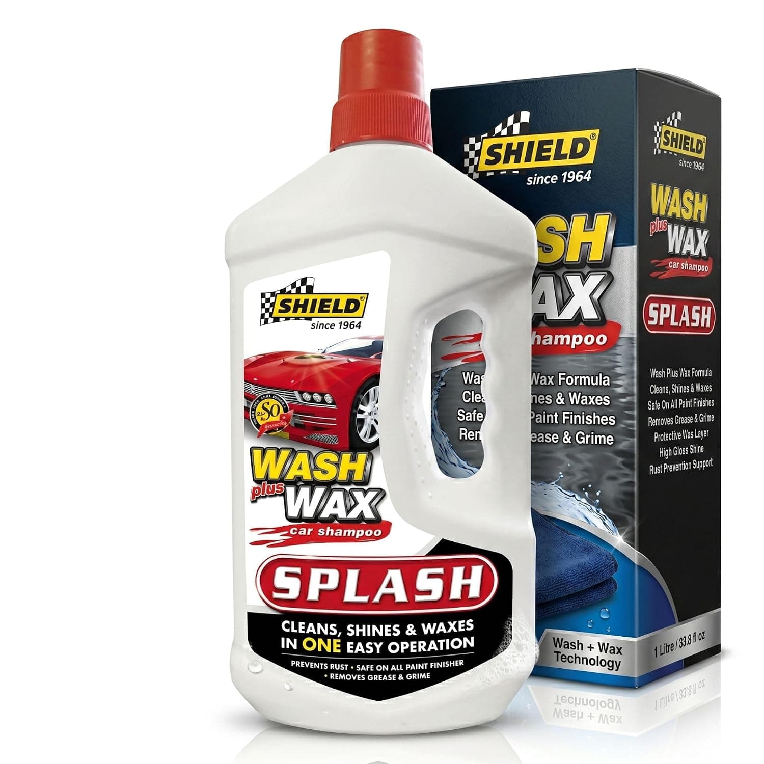 Shield Splash Car Shampoo 1 Liter