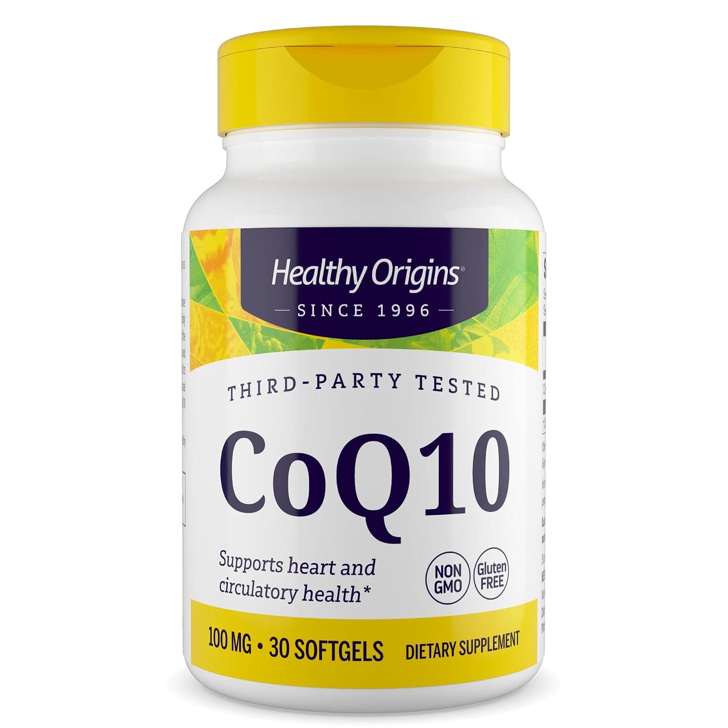 Coq10, 100MG, 30 S Gels by Healthy Origins