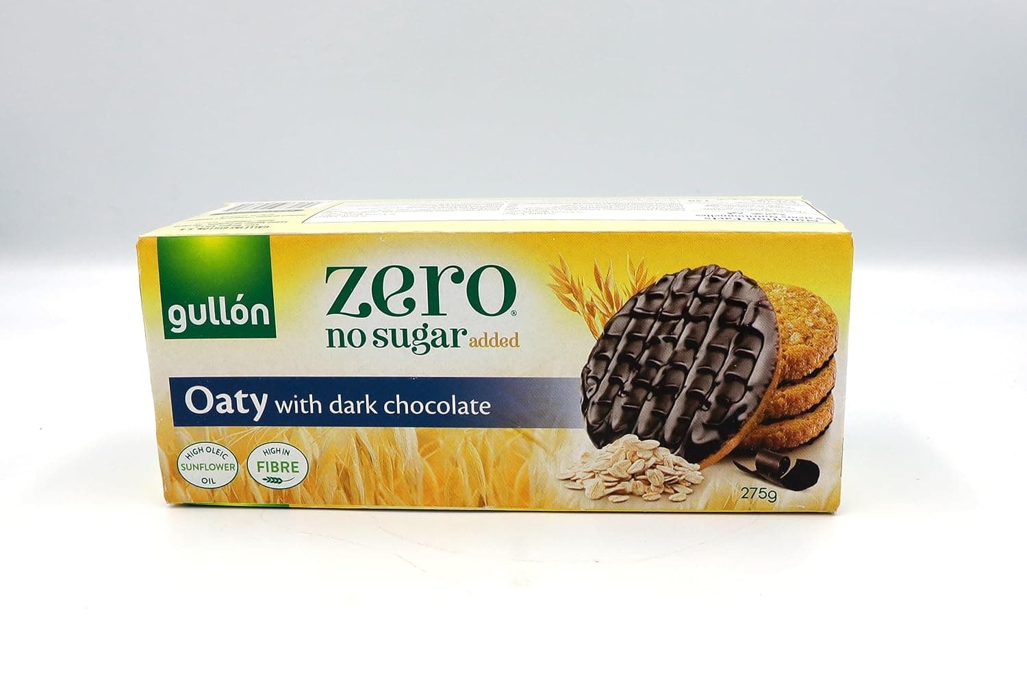 Gullon ZERO No Added Sugar OAT DARK CHOCLATE Biscuits 275G