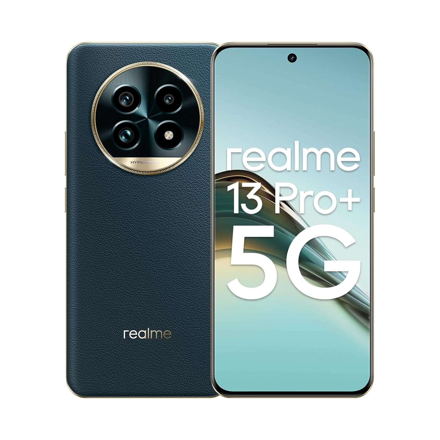 realme 13 Pro+ Dual-SIM 256GB ROM + 8GB RAM (GSM Only | No CDMA) Factory Unlocked 5G Smartphone (Emerald Green) - International Version