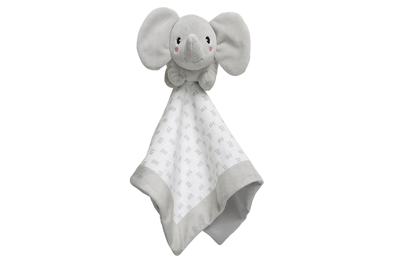 Pearhead Elephant Security Blanket, Soft Baby Lovey for Babies, Snuggle Toy Stuffed Animal, Newborn Infant and Toddler Security Toy, Baby Boy or Baby Girl Lovie, New Baby Gift, Gray Elephant Lovey | Snuggle Toy, Nursery Keepsake, Breathable & Soft, Gender Neutral, Newborn or Baby Gift
