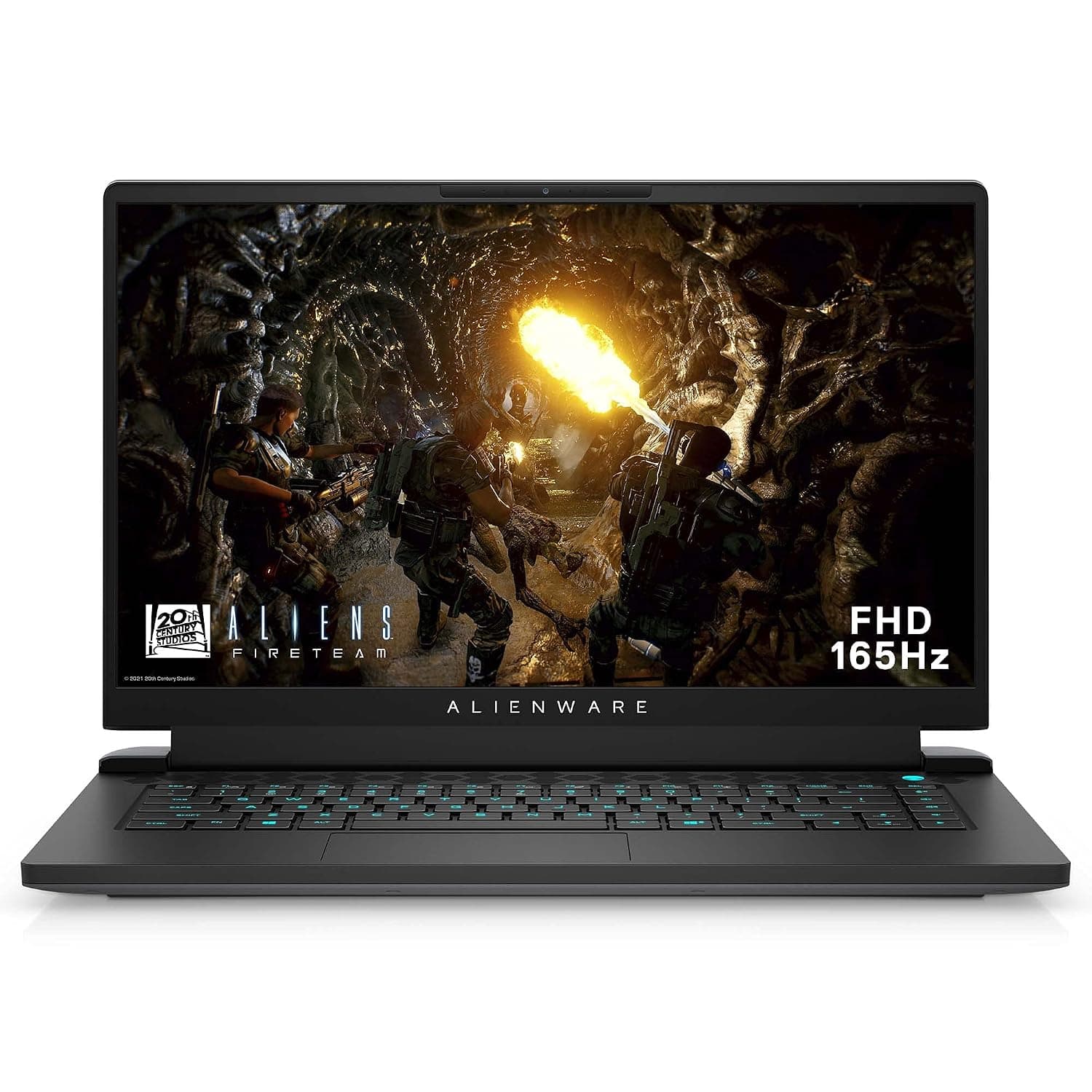 Alienware m15 R6 15.6" FHD 165Hz Gaming Laptop, Intel Core i7-11800H, NVIDIA GeForce RTX 3060 6GB, 16GB RAM, 512GB SSD, Backlit Keyboard, Windows 11 Home (Dark side of the moon)
