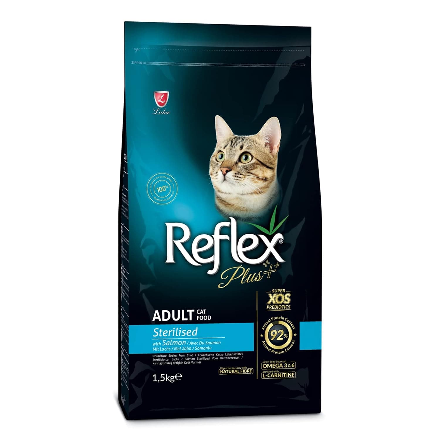 Reflex Plus Complete and Balanced Sterilized Kitten Food with Chicken 1.5 kg