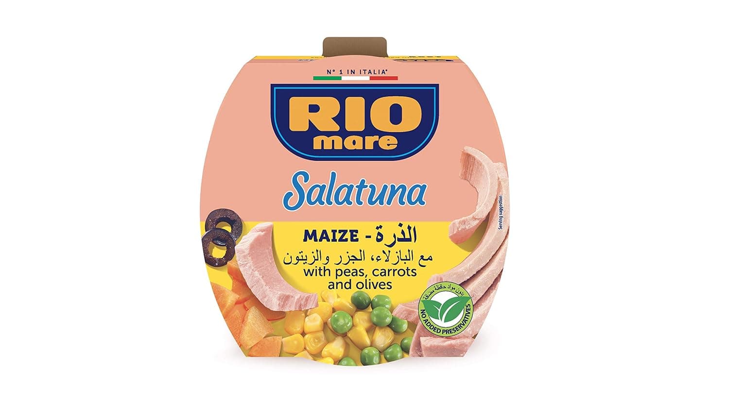 Rio mare Tuna vegatbles salad and corn , 160 g