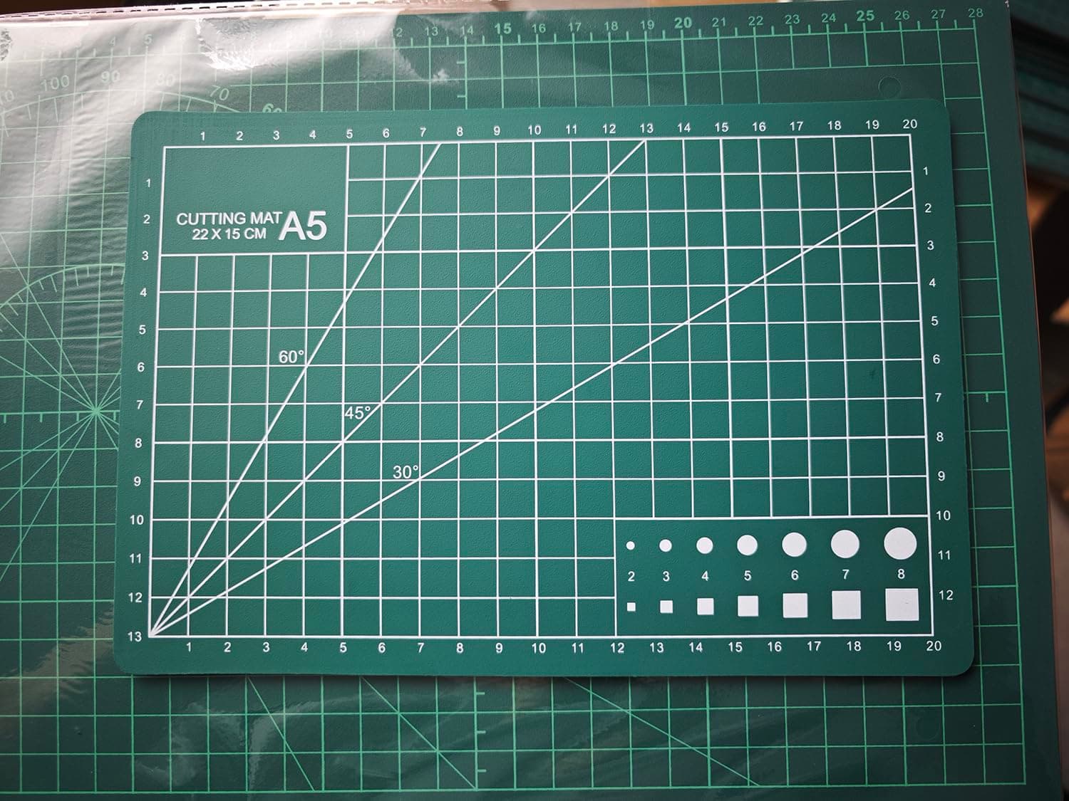 Self Healing Cutting Mat A5, Rotary Cutting Mat for Sewing, Quilting, Scrapbooking, Fabric & Craft Cutting Board