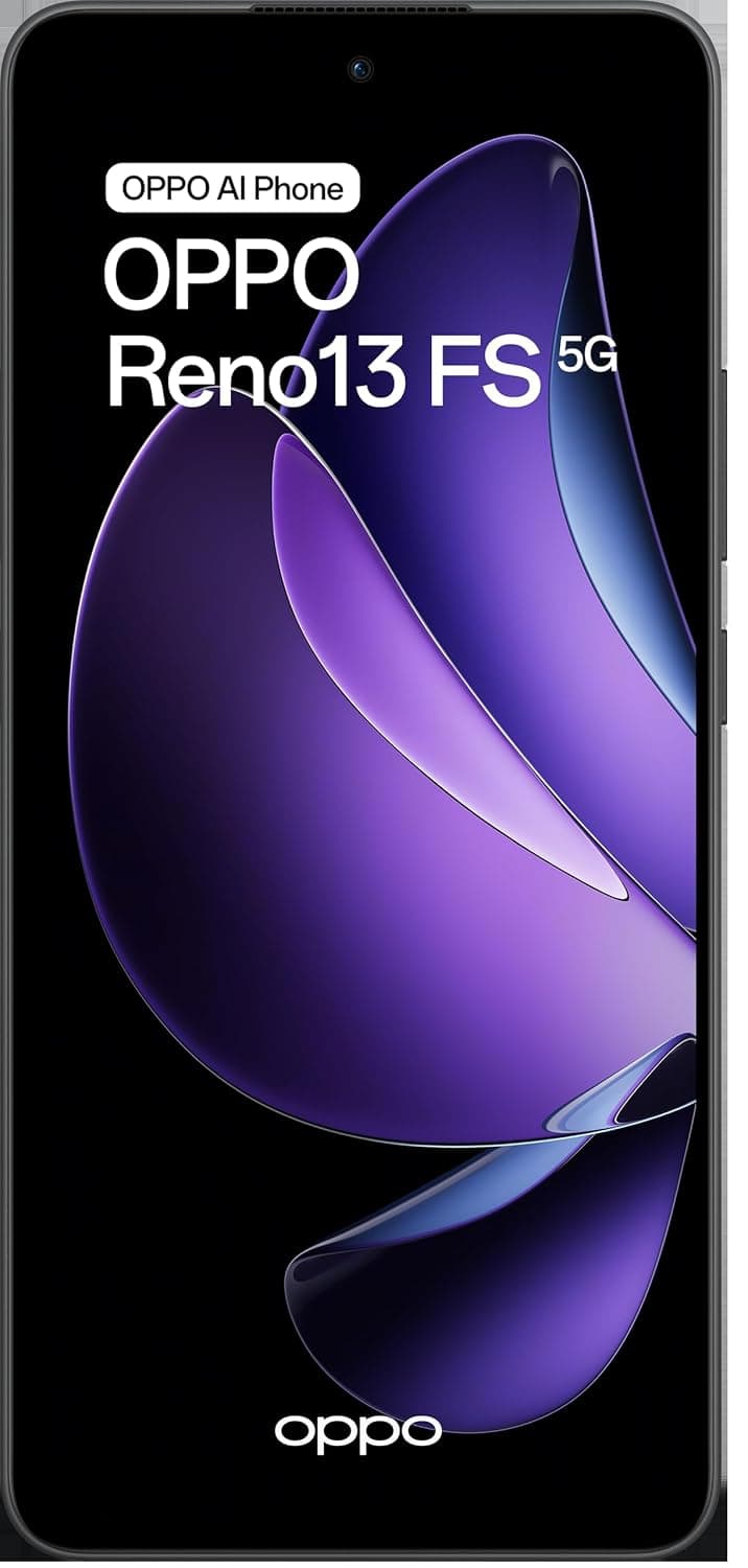 Oppo Reno13 FS Dual-SIM 512GB ROM + 12GB RAM (GSM Only | No CDMA) Factory Unlocked 5G Smartphone (Graphite Grey) - International Version