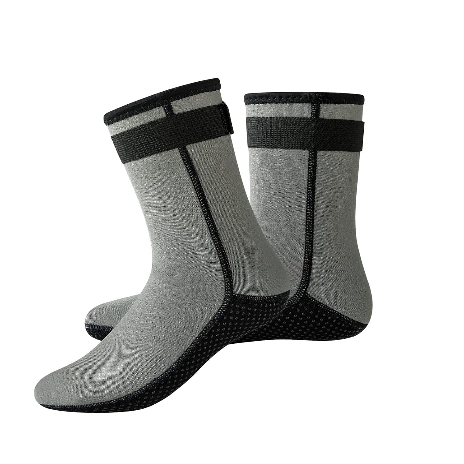 SYOSI Wetsuit Socks 3mm Neoprene Diving Socks Thermal Anti-Slip Scuba Socks Water Booties for Swimming Water Sports Swim Sand Proof Socks Size M 40—41