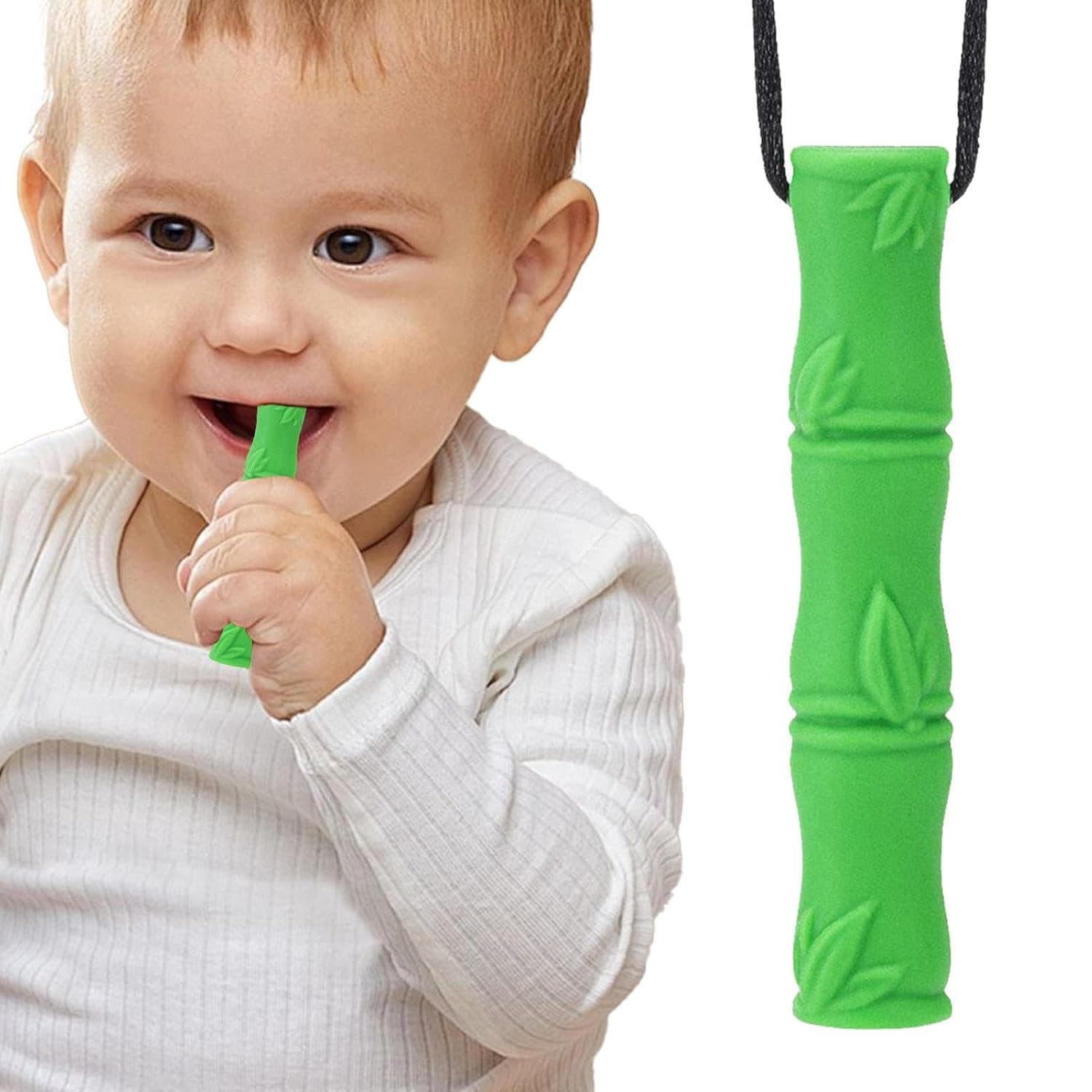 Chew Necklaces For Sensory Kids Portable Food-Grade Silicone Chew Necklace | Travel Toys, Pacifiers, Teethers For Thanksgiving