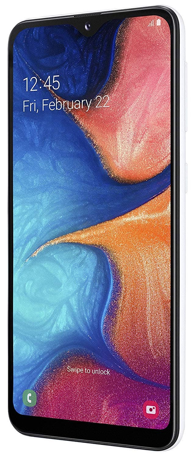 SAMSUNG Galaxy A20E 32GB Smartphone with Dual Sim, 4G Lte (White)