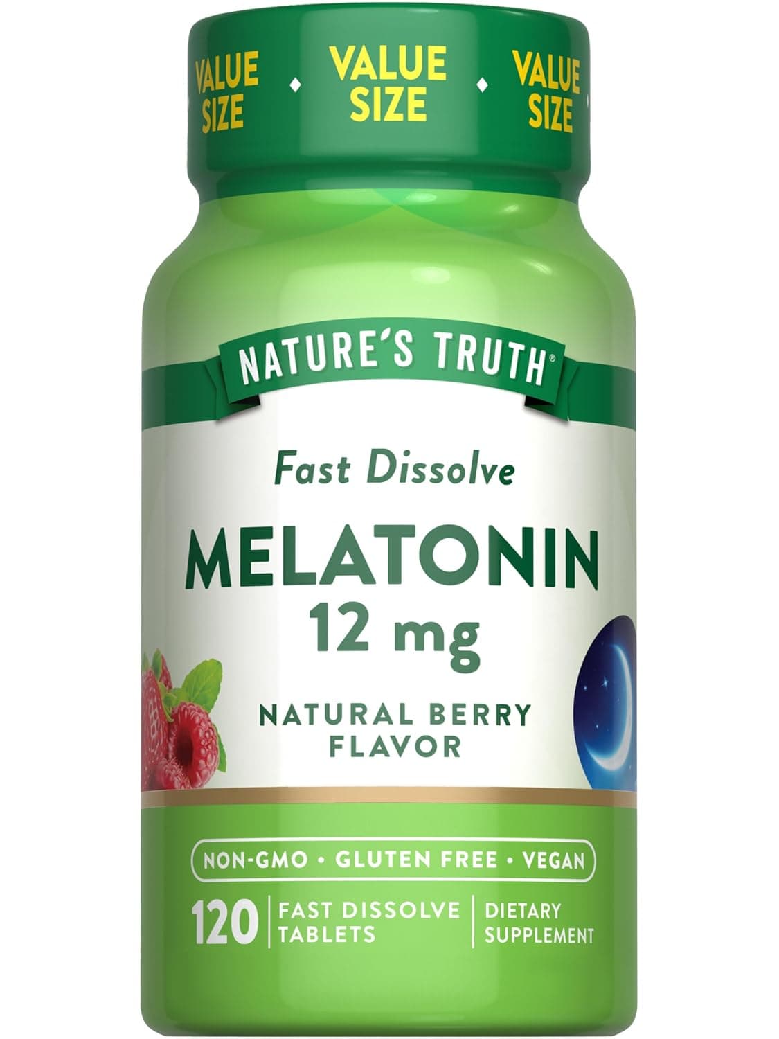 Nature's Truth, Melatonin 12mg, 120 Count