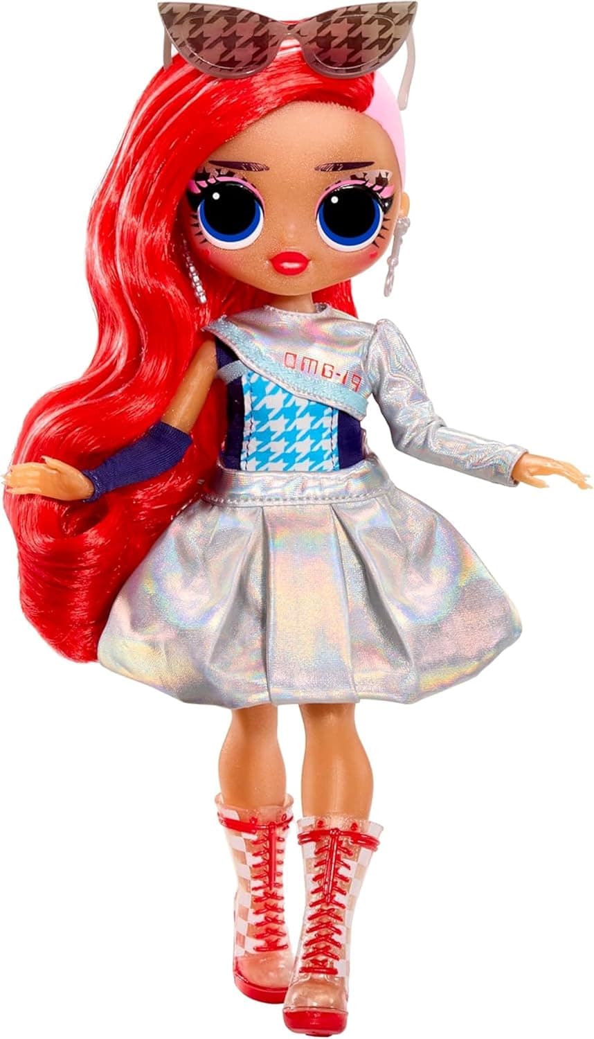 LOL Surprise OMG Eye Spy Fashion Doll for Kids, Interactive Unboxing with Clues, Color Change Feature, Charm Key Necklace, Collectible Accessories, Spy, Fairy, Superhero & Rockstar Styles