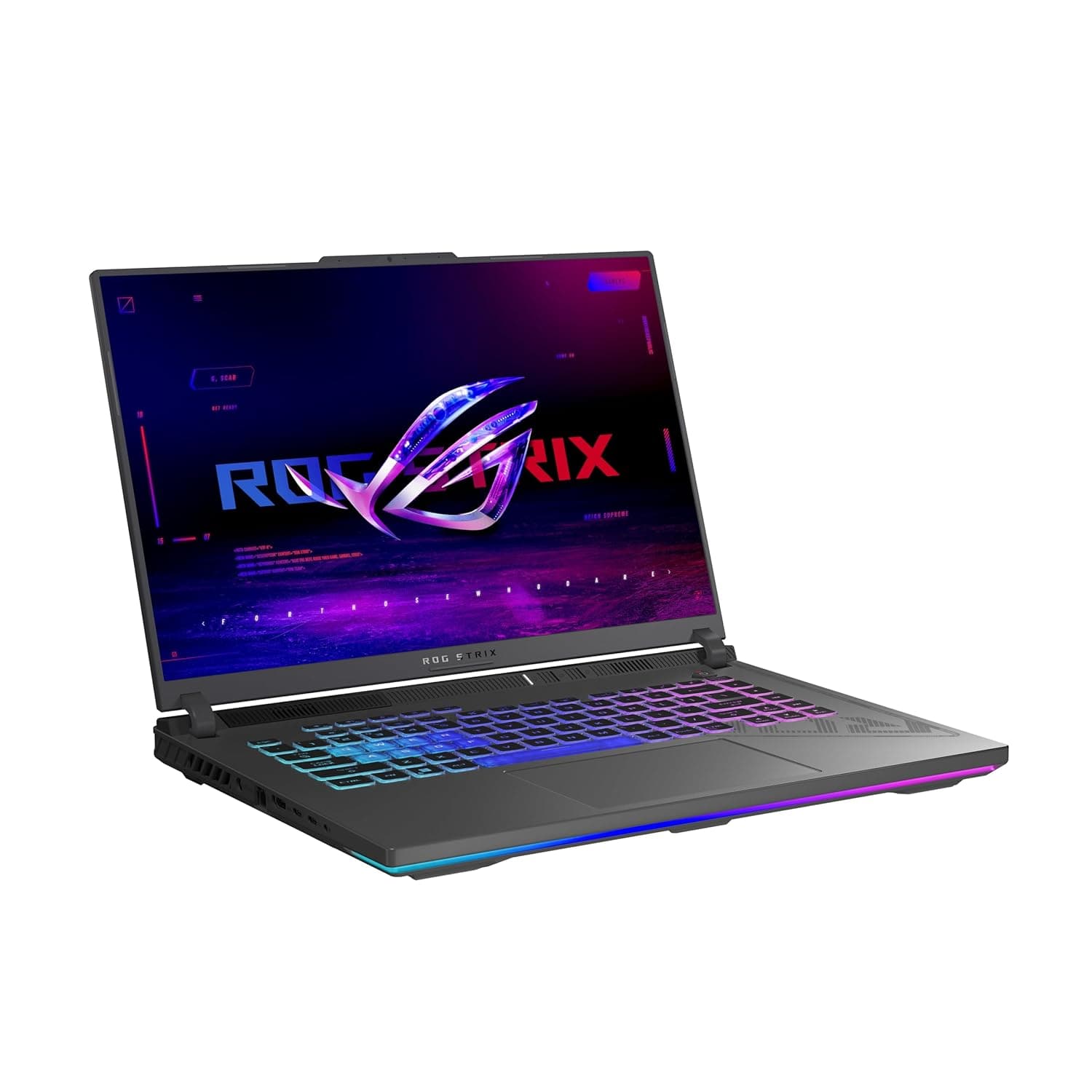Asus ROG Strix G16"2.5K (2560 x 1600) 240Hz,G614PM-G161W,AMD Ryzen 9 8940HX (16-Core),RTX 5060 (8GB DDR7),DDR5 16GB RAM, 1TB M2 SSD, AR-EN Backlit Key 4-Zone RGB, FHD Cam, 2.5KG,W11,Gray, 2Y Warranty