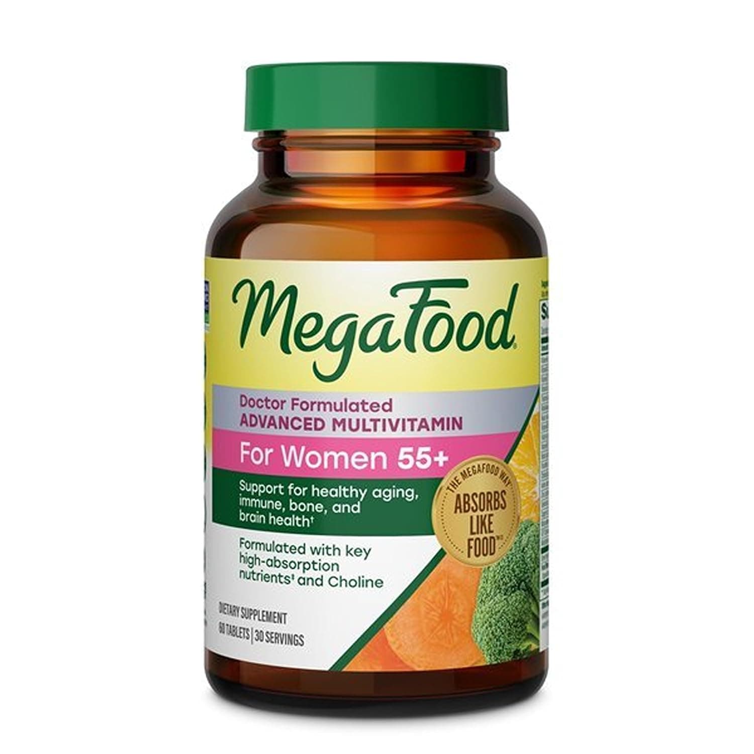 Megafood Women's Multi 55+, 60 Tablets