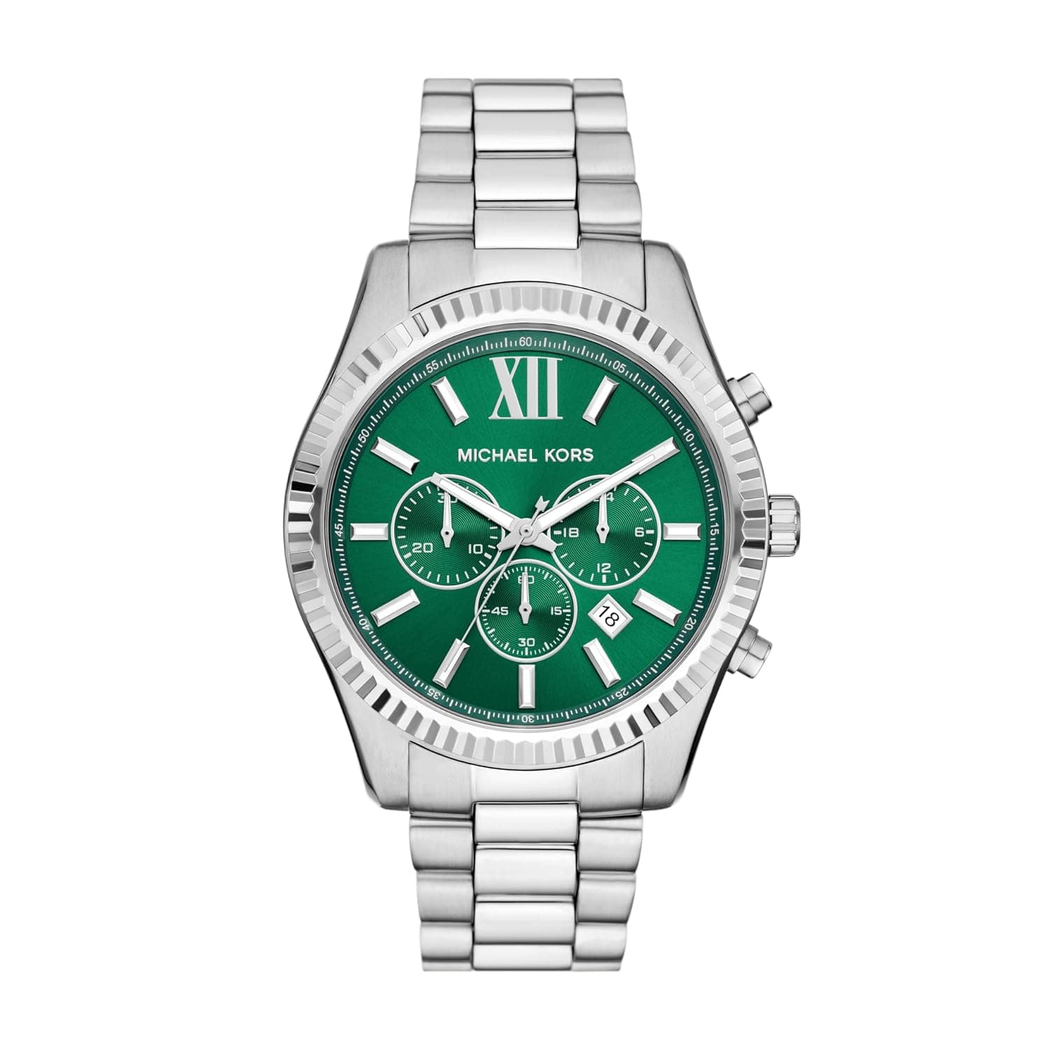 Michael Kors Lexington Men's Watch, Stainless Steel Bracelet Watch for Men