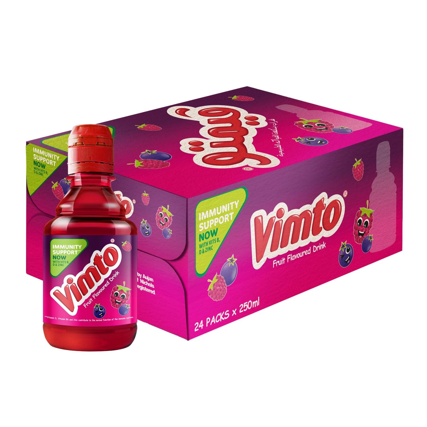 Vimto Stills Fruite Flavoured Drink 250ml PET - Pack of 24