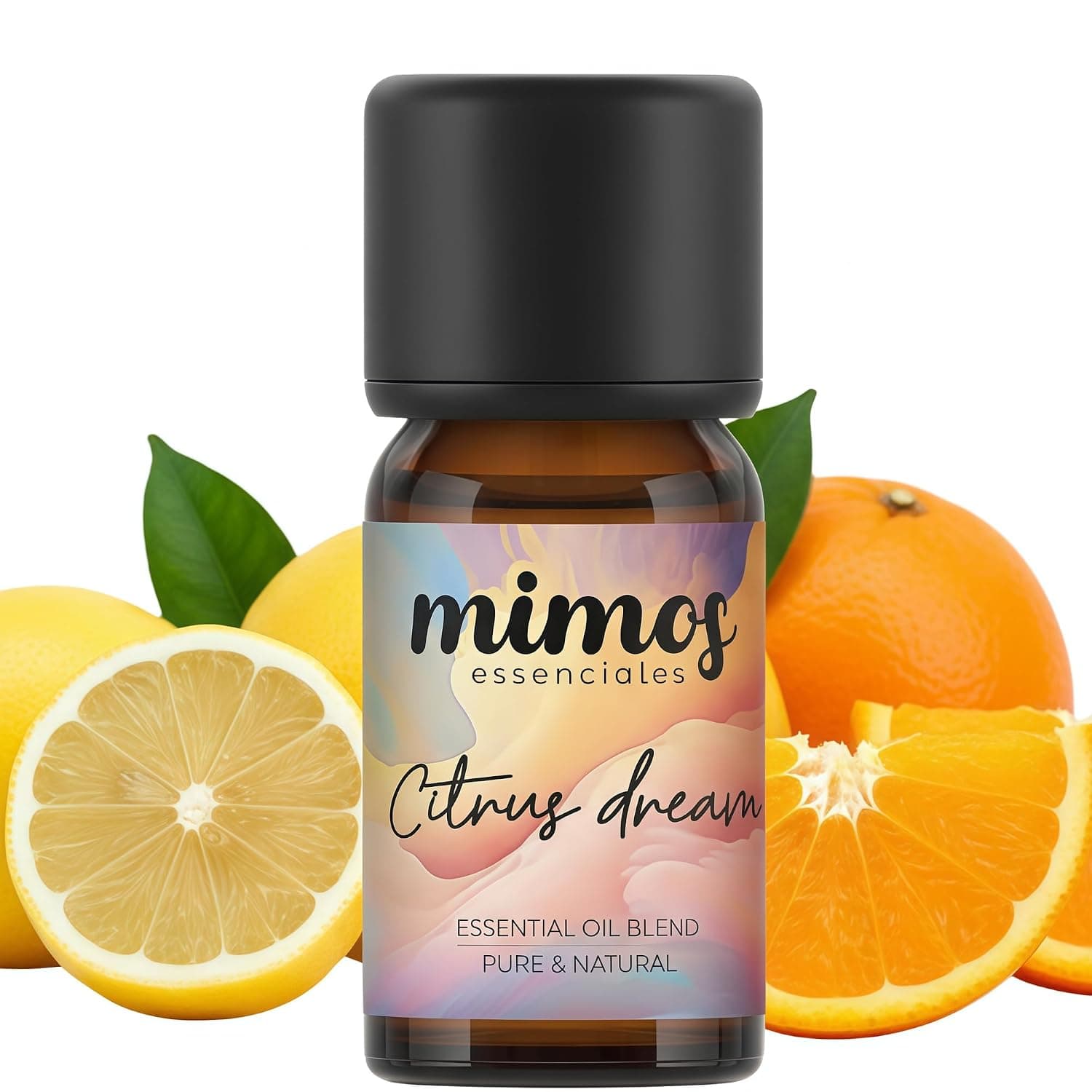 ESSENCIALES Orange Essential Oil 10ml - 100% Pure and Natural - Refreshing Citrus Aroma - Ideal for Diffuser and Aromatherapy