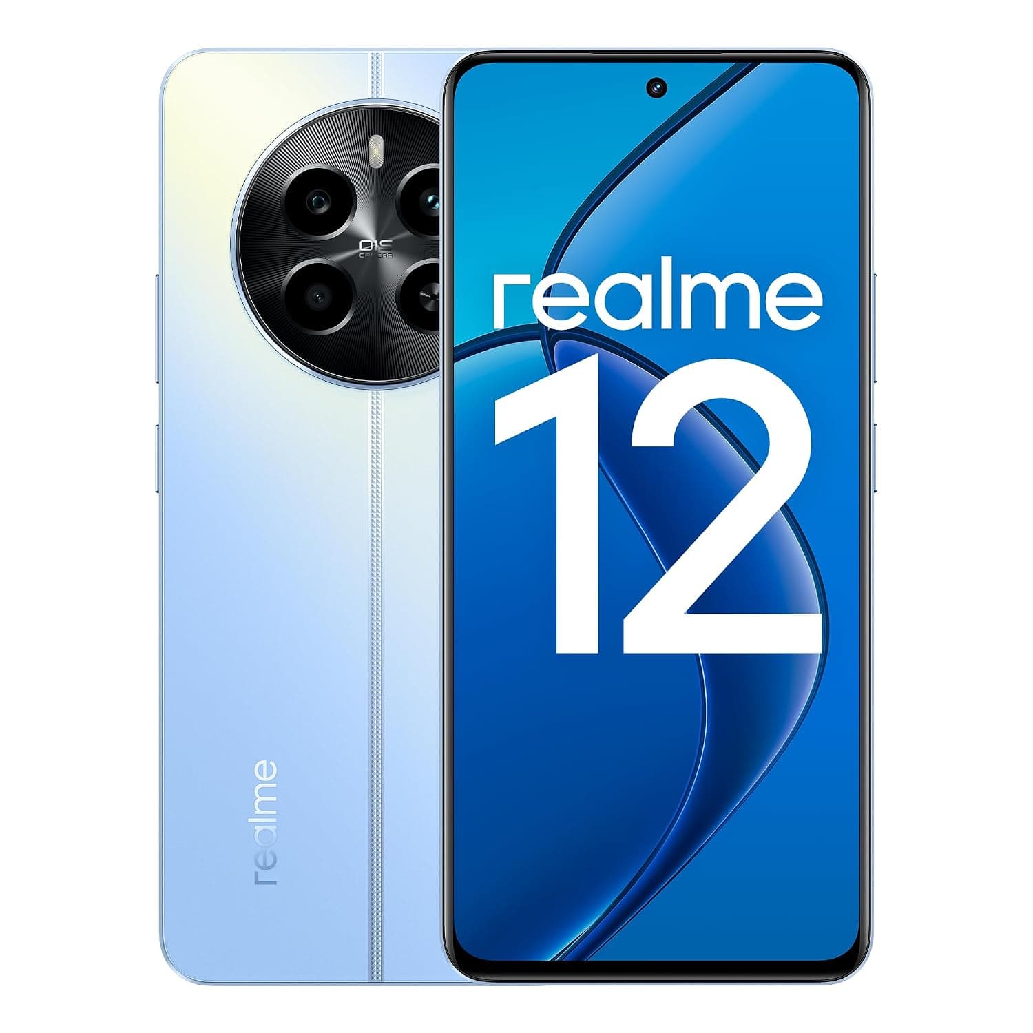 Realme 12 Dual-SIM 256GB ROM + 8GB RAM (GSM Only | No CDMA) Factory Unlocked 4G/LTE Smartphone (Skyline Silver) - International Version