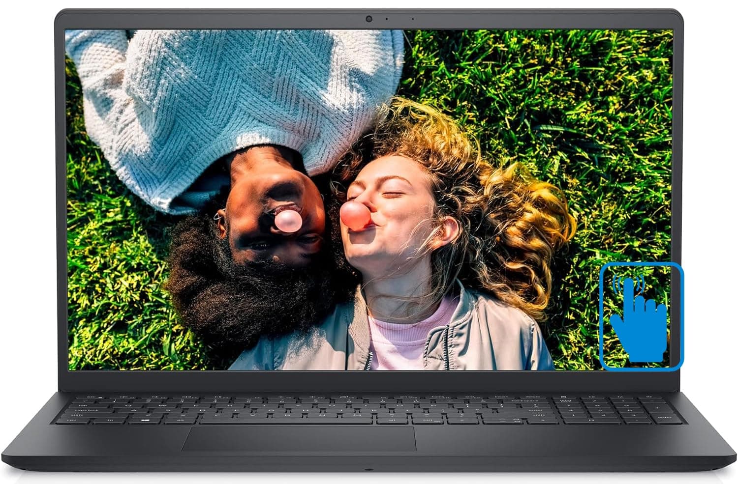 Dell Inspiron 15 3520 15.6" FHD WVA Touchscreen Laptop (Intel i5-1155G7, 8GB RAM, 256GB SSD, Intel Iris Xe, AC WiFi, Bluetooth 5.0, SD Reader, Webcam, Carbon Black, Win 11)