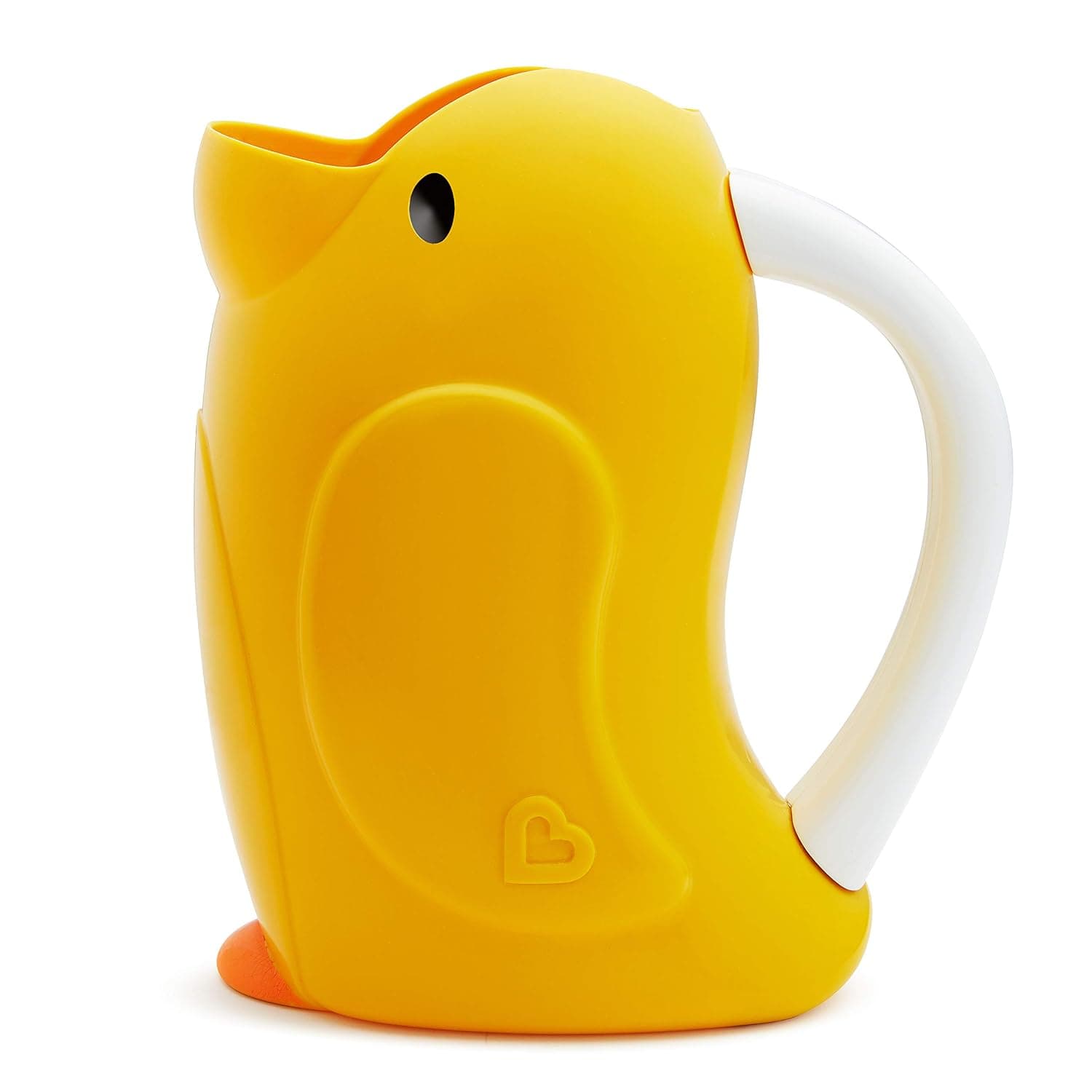Munchkin Duckling Bath Rinser, helps cleans the hair after shampoo, mild for the little head and eyes, controlled flow, infant/baby/toddler/kid, 6 months and above, Yellow