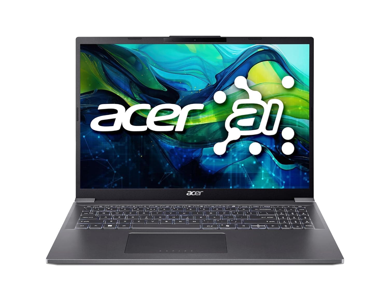 Acer Aspire 16 AI Ready Laptop | 16" WUXGA 1920 x 1200 IPS Display | Intel Core Ultra 7 Processor 155U | Intel Graphics | 32GB LPDDR5X | 1TB Gen4 SSD | Wi-Fi 6E | Windows 11 Home | A16-71M-767Z
