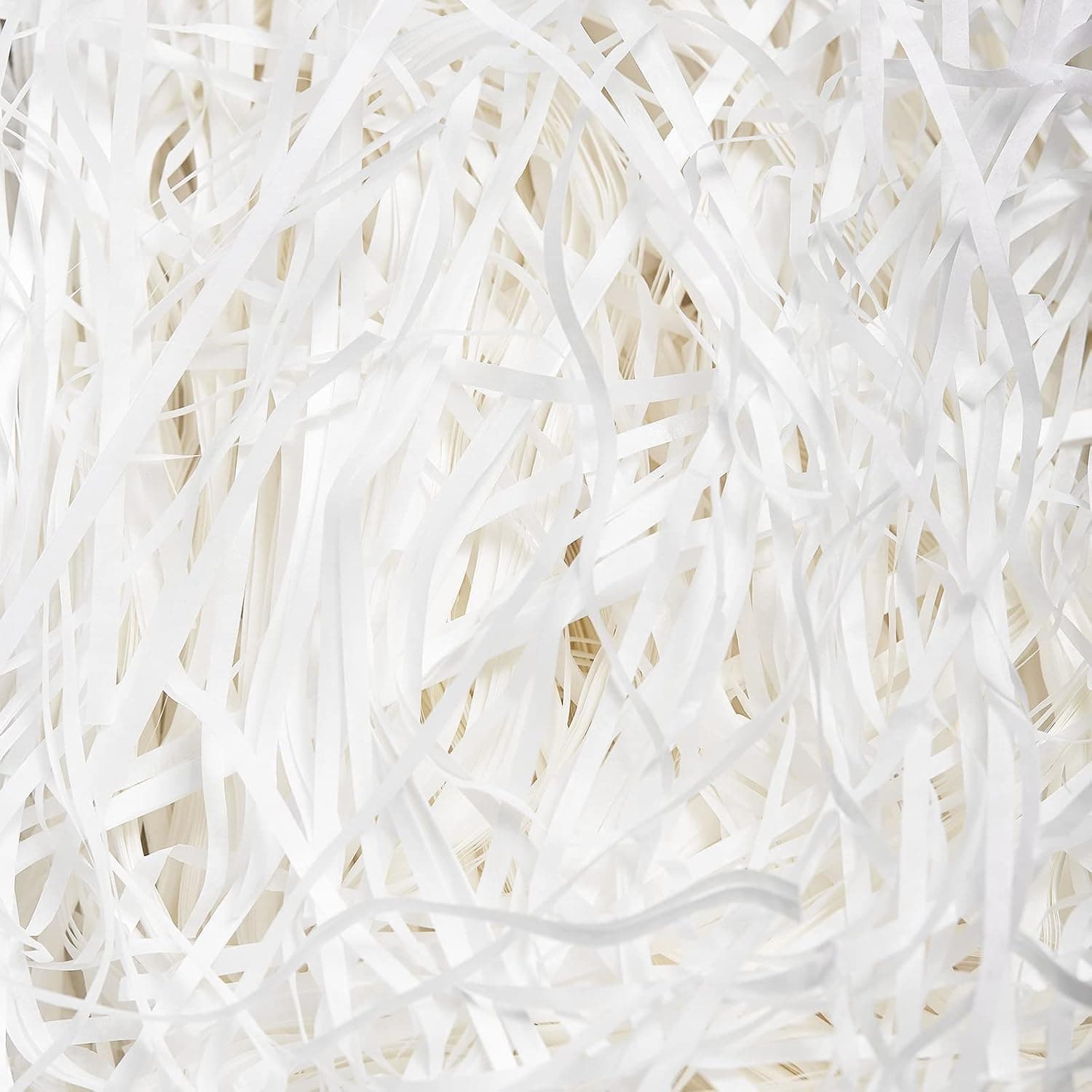 Shredded Tissue Paper, 2kg, for Gift Wrapping and Packaging (White)