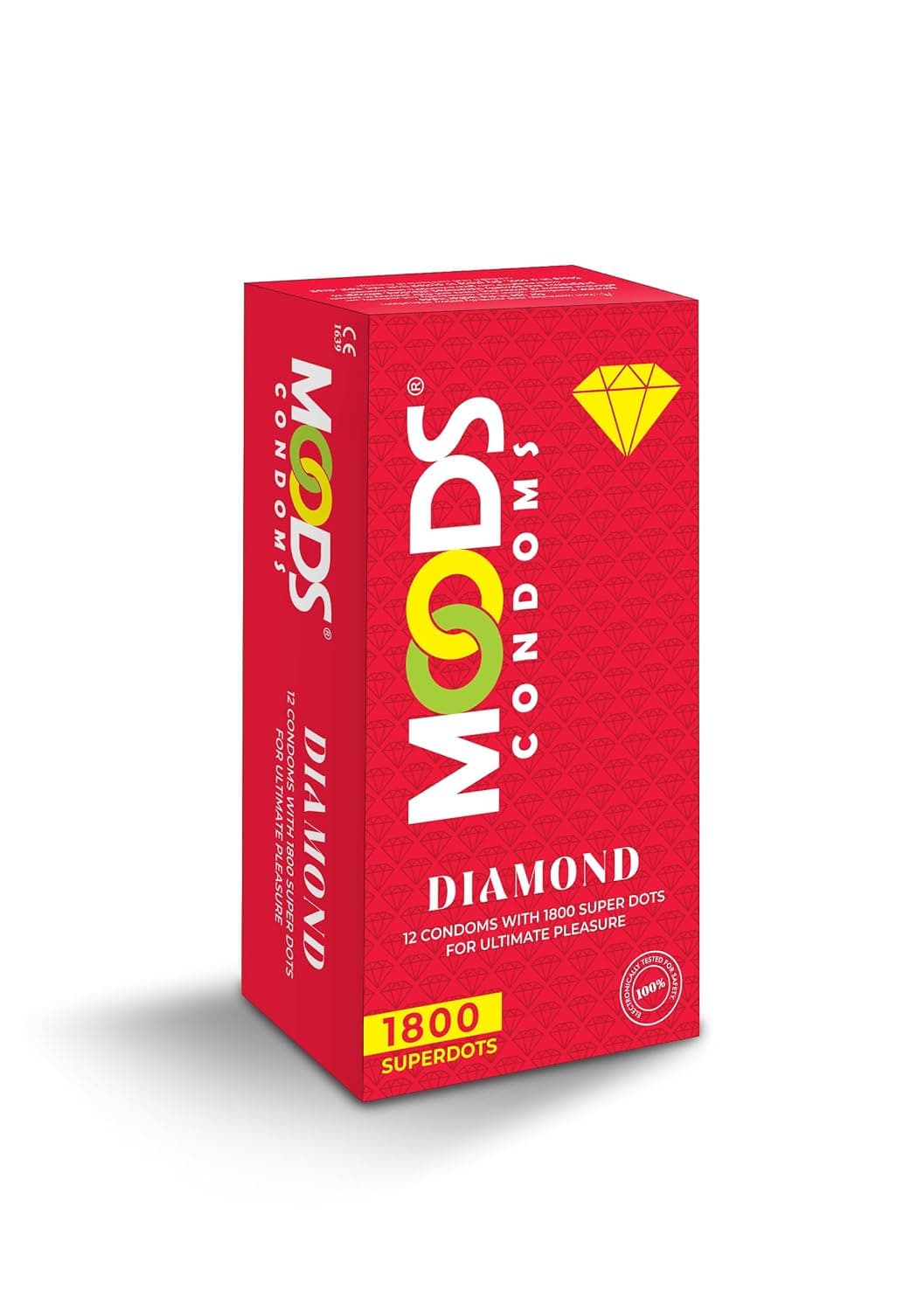 Moods Diamond Condoms 12-Pieces Pack