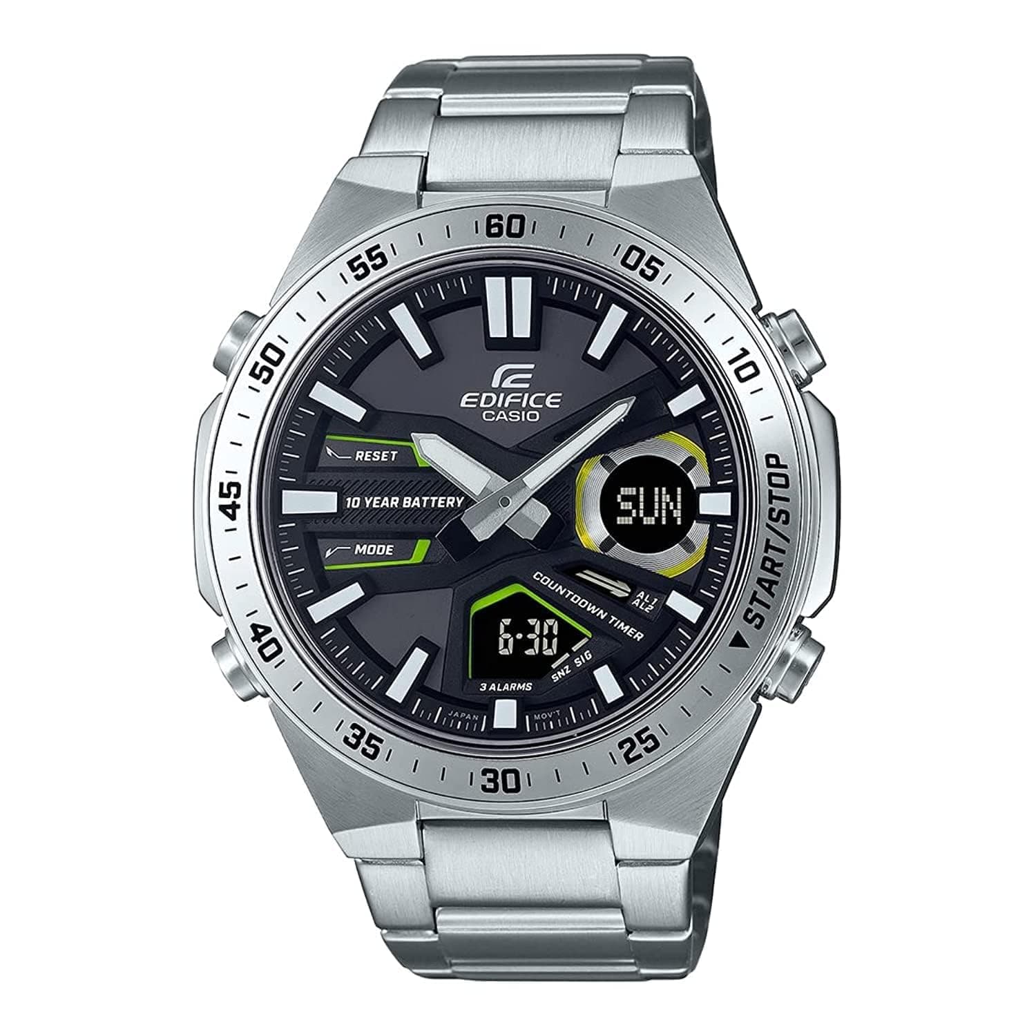 Casio Edifice Men's Watch - EFV-C110D-1A3VDF Black Dial