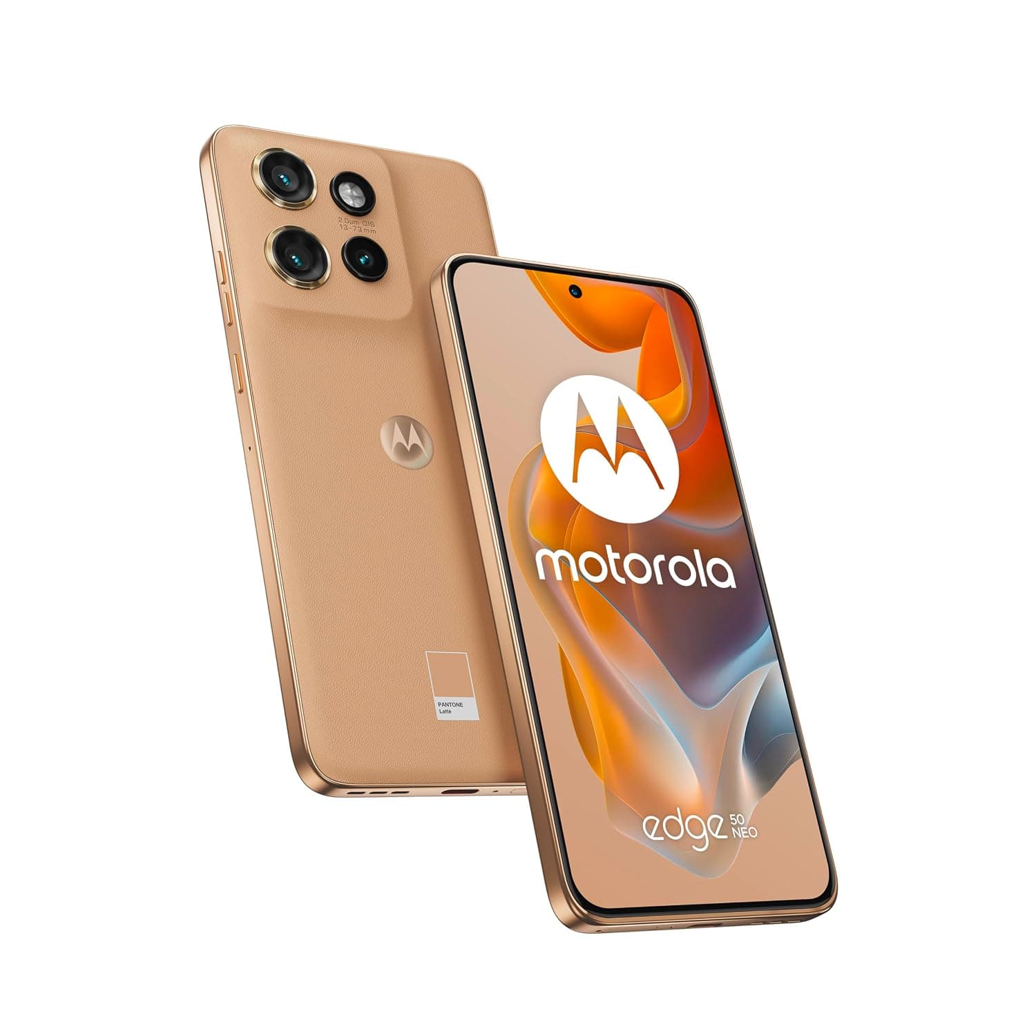 Motorola Edge 50 Neo Dual-SIM 512GB ROM + 12GB RAM (GSM Only | No CDMA) Factory Unlocked 5G Smartphone (Pantone Lattè) - International Version