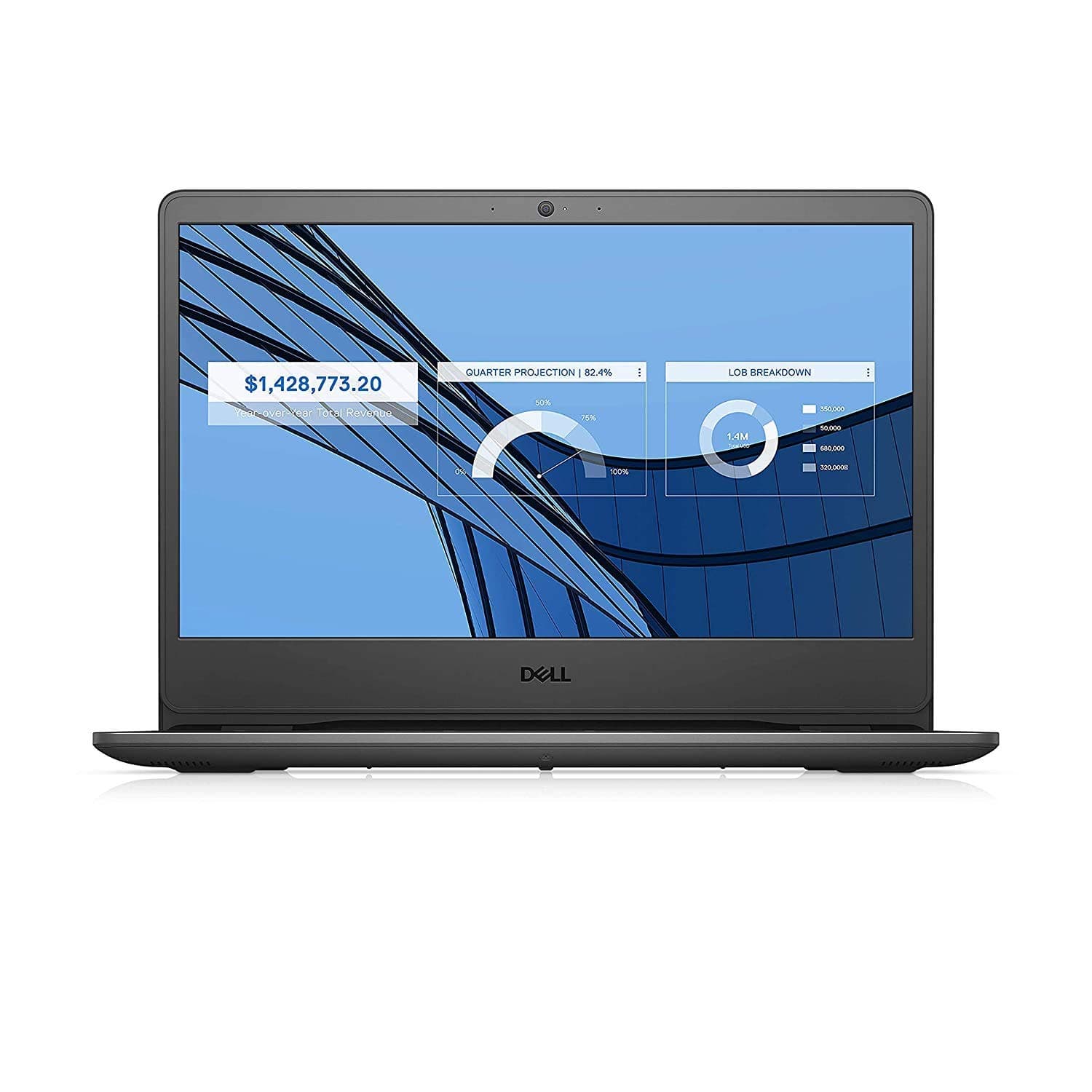 Dell-Vostro -3401 -Core I3 -1005G1 -3.40Ghz -4Gb -1000Gb -Dos -14.0 Hd Led -Black