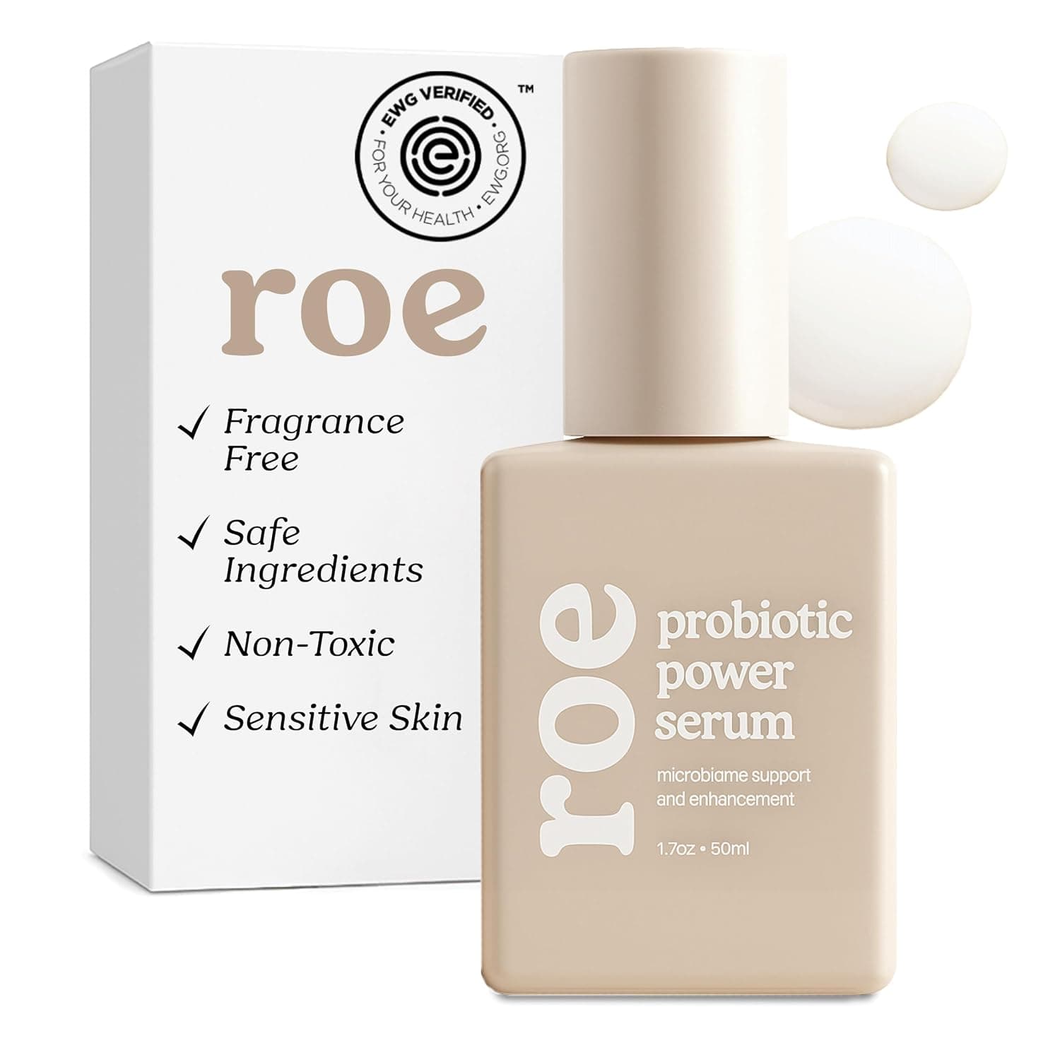 Roe Wellness- Baby Serum Skincare Probiotic Protection | Hydrating, Soothing, Clean Ingredients & Safe For All Skin Babies, Infants, Toddlers & Kids (Power Serum)