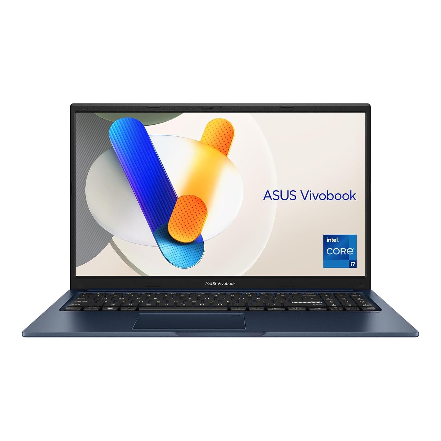 Asus VivoBook Laptop X1504VA-NJ121W,Intel Core i7-1355U-10Core, 16GB RAM DDR4, 512GB SSD Storage, 15.6" FHD 60Hz, WIN11,AR-EN KEYBOARD/2Y INT'L WARRANTY -Blue