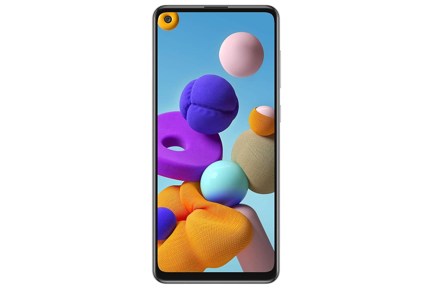 Samsung Galaxy A21s Dual SIM 128GB 4GB RAM 4G LTE (UAE Version) - Silver