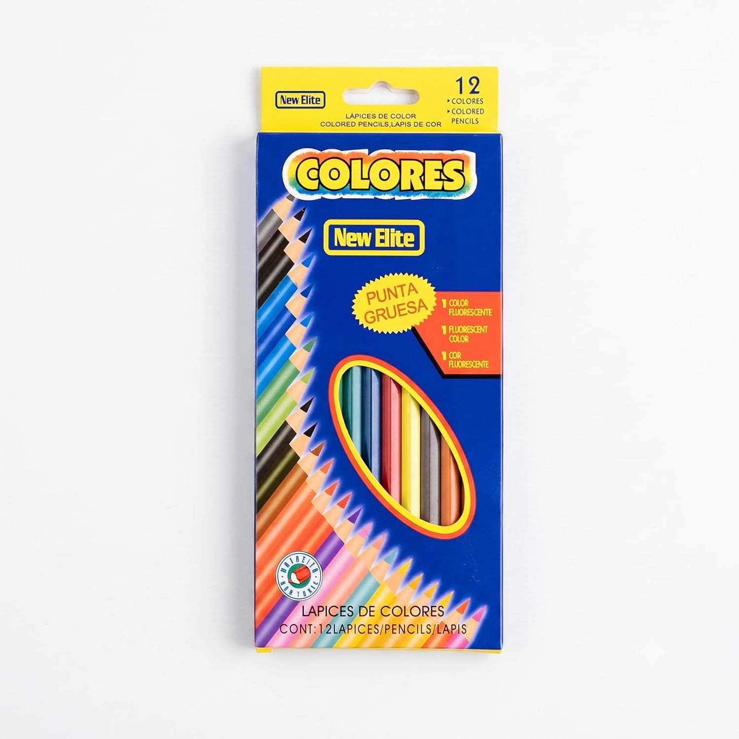 12 PCS Colored Pencils for Painting-Soft Core, Wooden