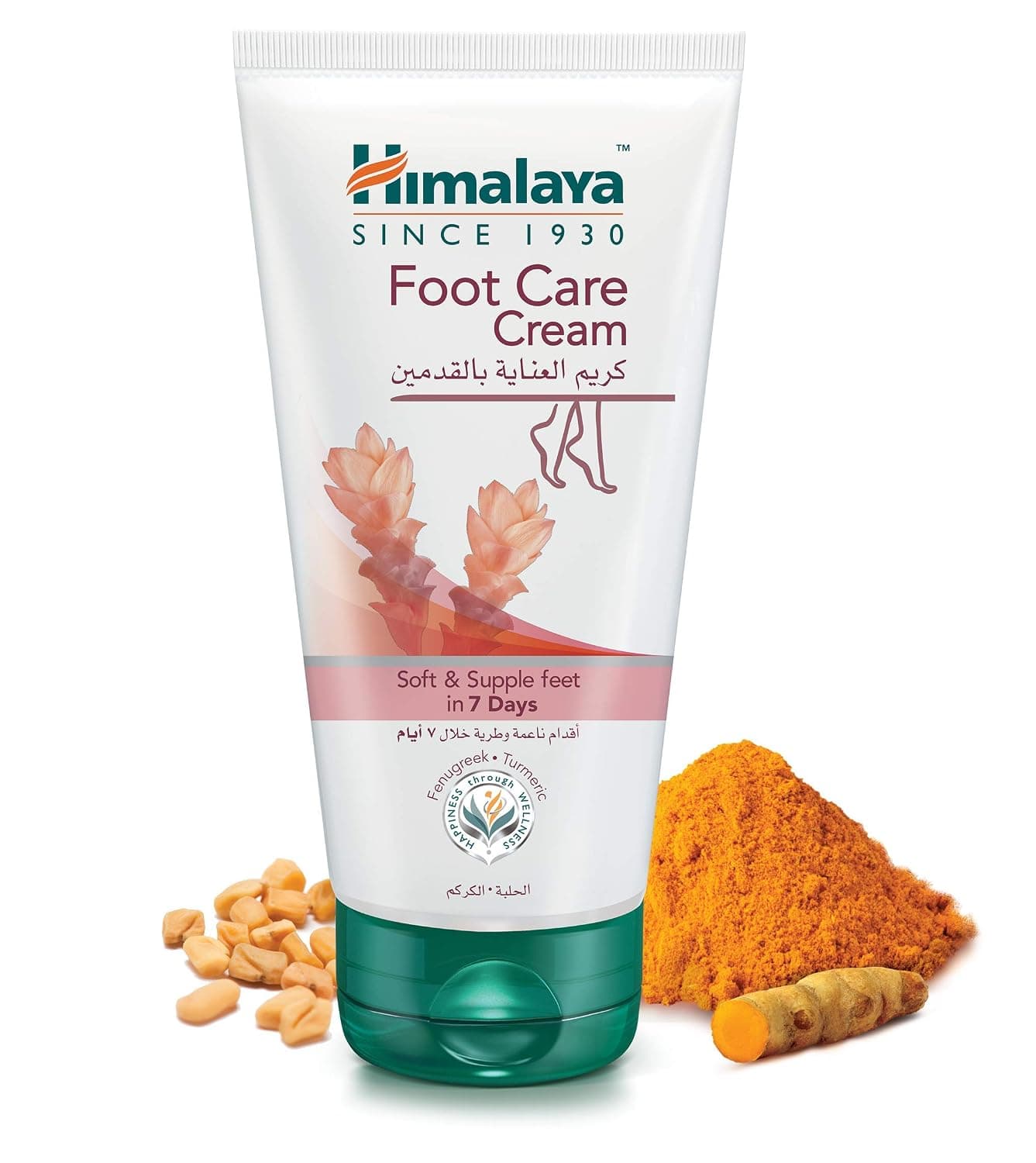 Himalaya Herbals Foot Care Cream | Dry & Cracked Heels | With antiseptic & moisturizing benefits- 125g
