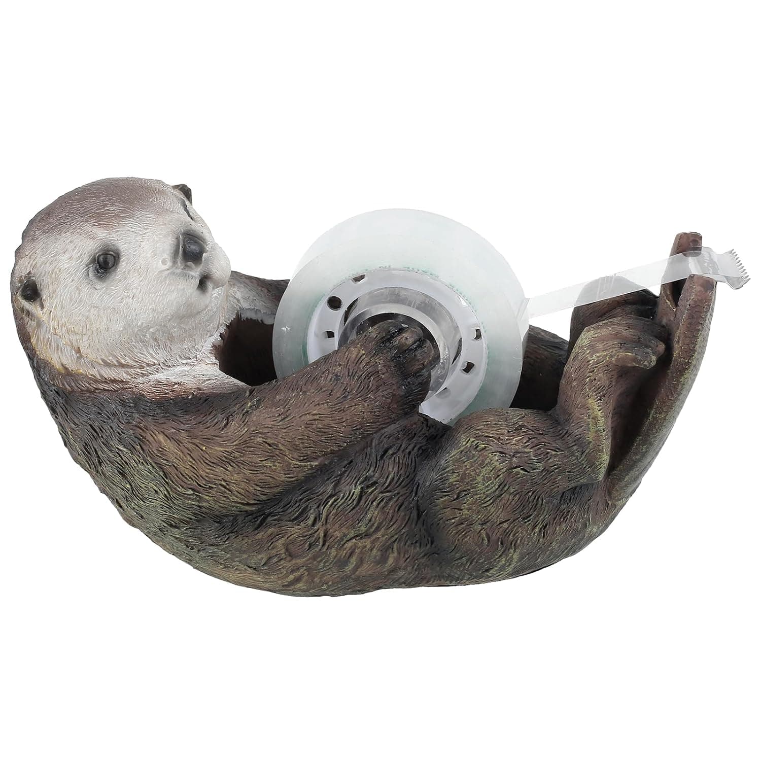 Tape Dispenser, Funny Small Otter Tape Dispenser, Easy to Use, Clean Cut, Tape Dispenser Suitable for Office, School, Children, Gift Wrapping