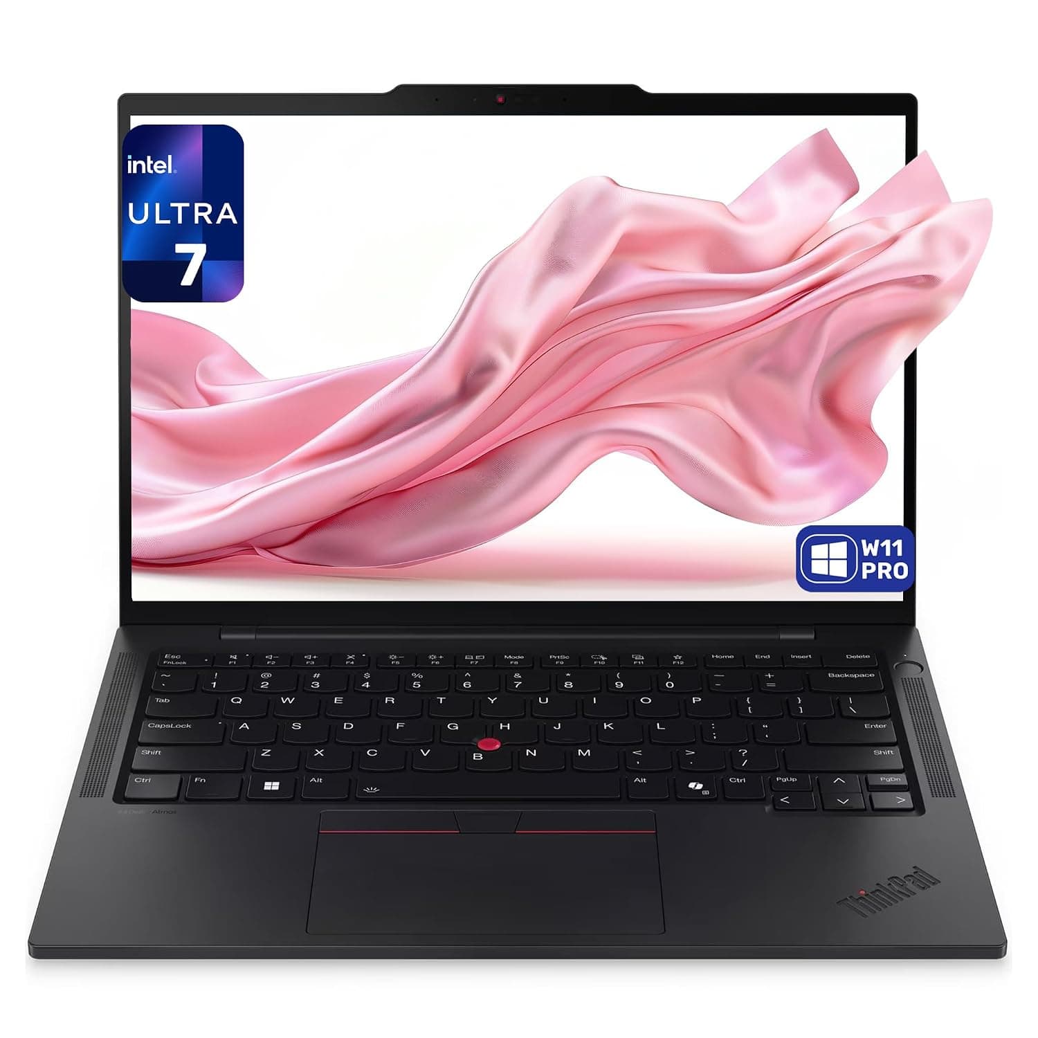 Lenovo ThinkPad T14s Gen 6 Laptop, Intel Ultra 7-255U, 16 GB LPDDR5x RAM, 2 TB PCIe SSD, 14" WUXGA (1920x1200) IPS Display, Integrated Intel Graphics, Backlit Keyboard, W11 Pro, Black
