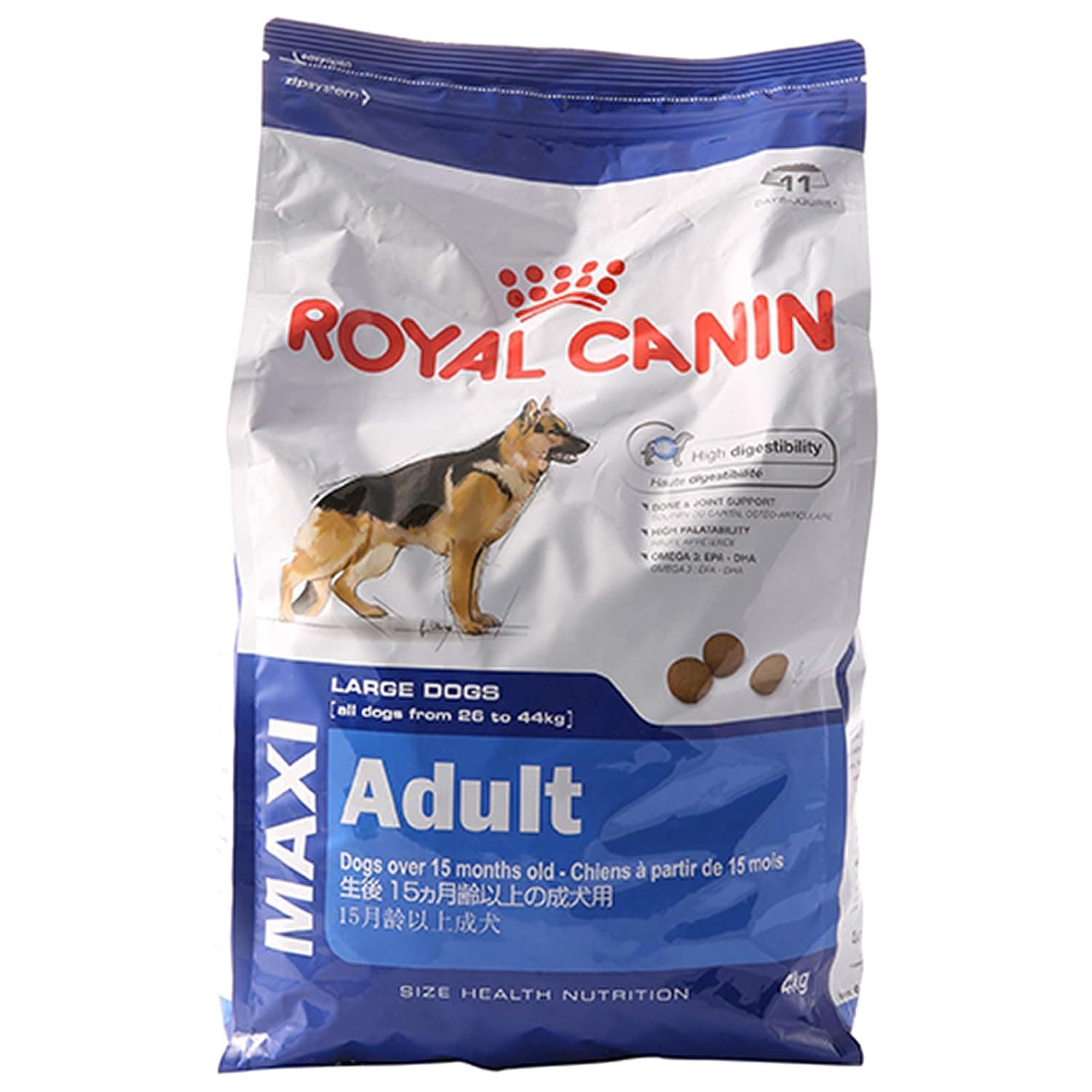 Royal Canin Maxi Adult - 4 kg: Larger Breed Adult Dogs, Multi Flavour, 4 kg