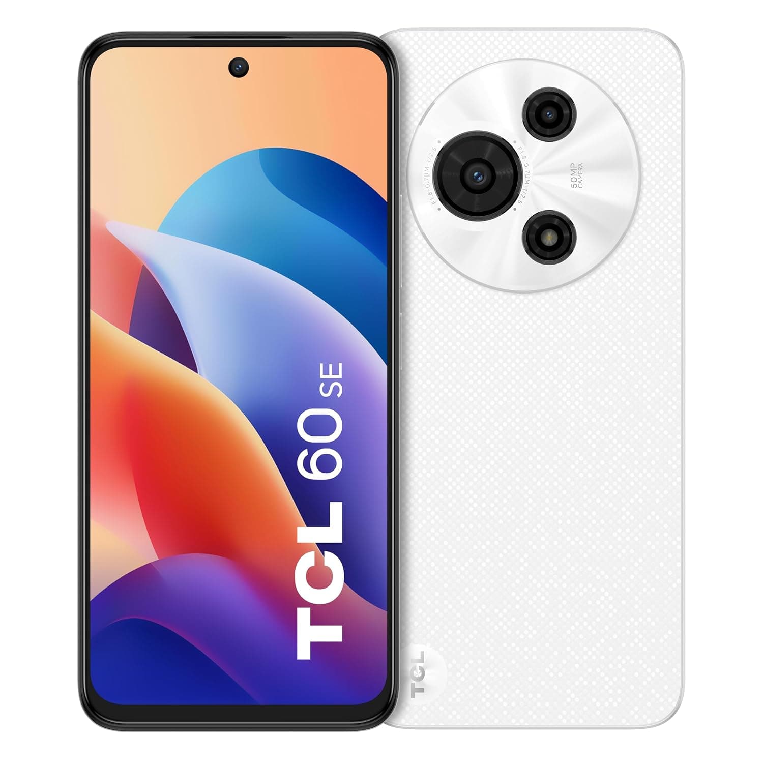 TCL 60SE Dual SIM 512GB ROM + 8GB RAM (GSM Only | No CDMA) Factory Unlocked 4G/LTE Smartphone (Blizzard White) - International Version