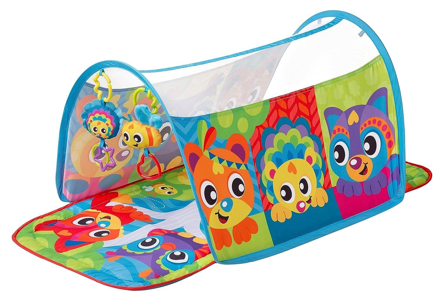 Playgro Honey Bee Bear Activity Tunnel Gym for baby infant toddler child Multi Color 01868
