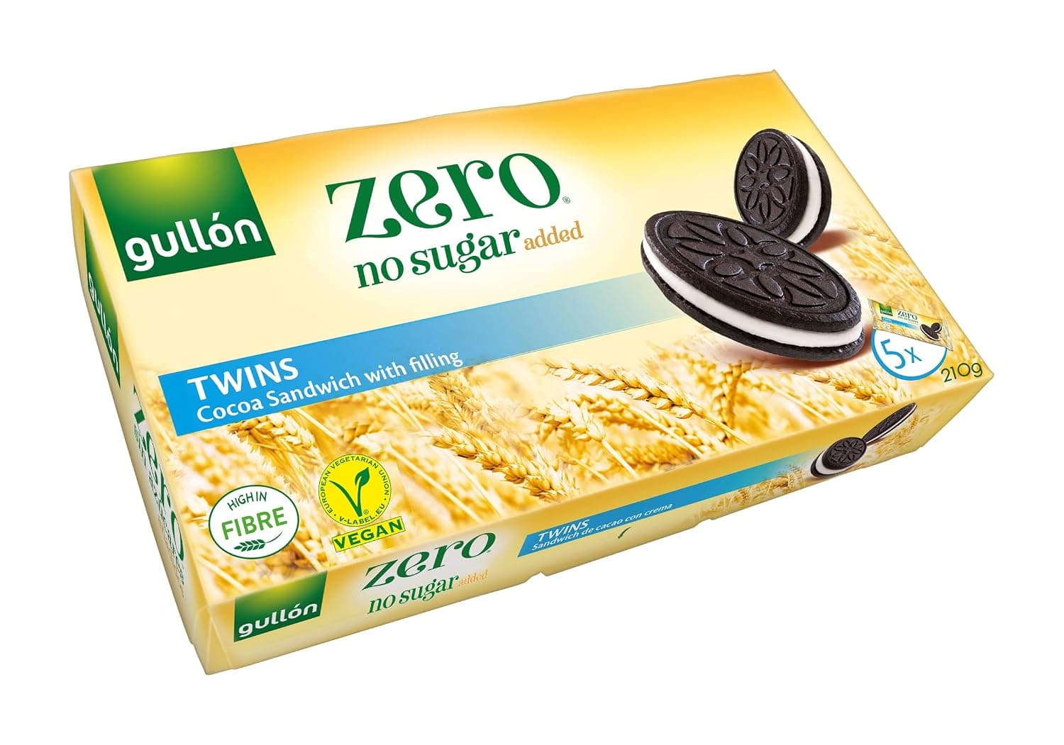 GULLON TWINS CACAO SNDWCH 210 g