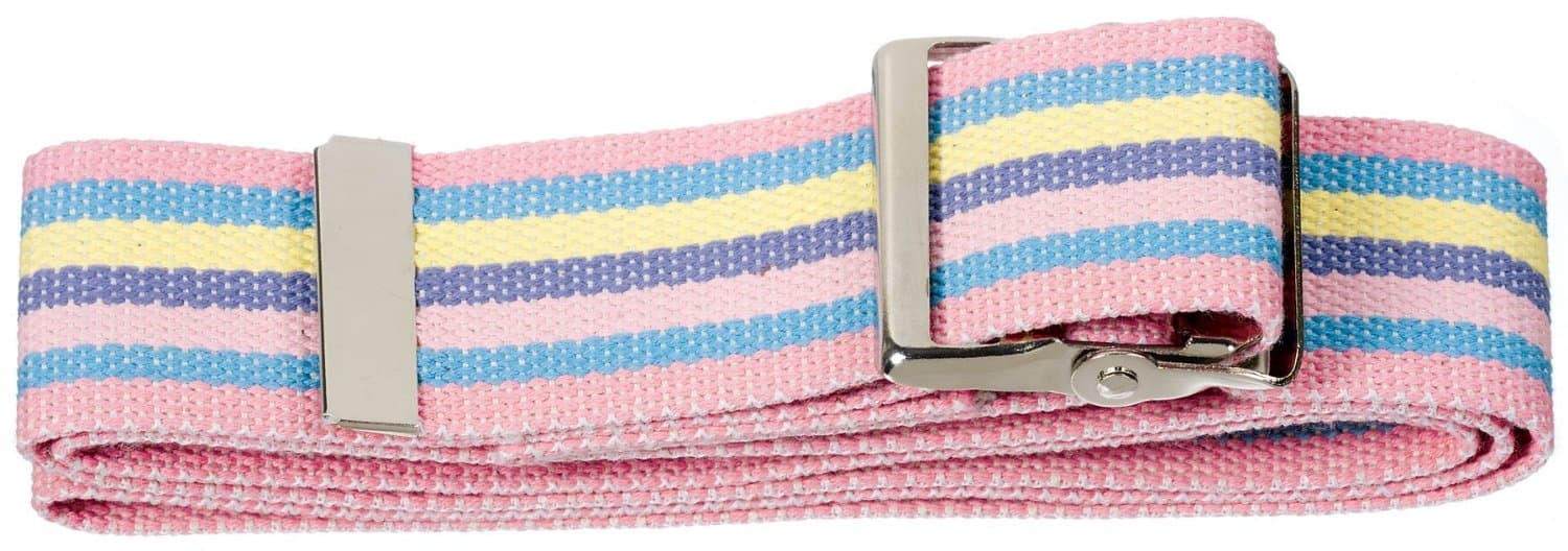 Gait Transfer Belt Cotton Waist #3 Pastel 40" by Kinsman, Enterprises, Inc, Each 80333