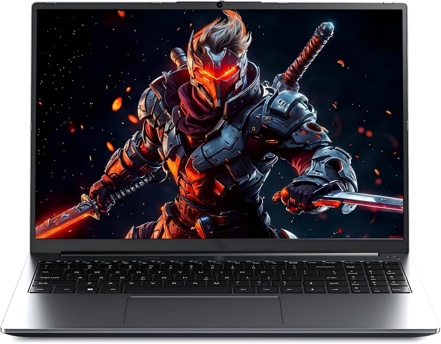 Laptop Gamer Ryzen 7 H255(up to 4.9Ghz) 16'' FHD, Win 11 PRO Laptop DDR5 24GB RAM 512GB SSD Extensions 4TB,Retroilluminata,BT5.2,WiFi6,Metal Laptop Case, Spanish Keyboard