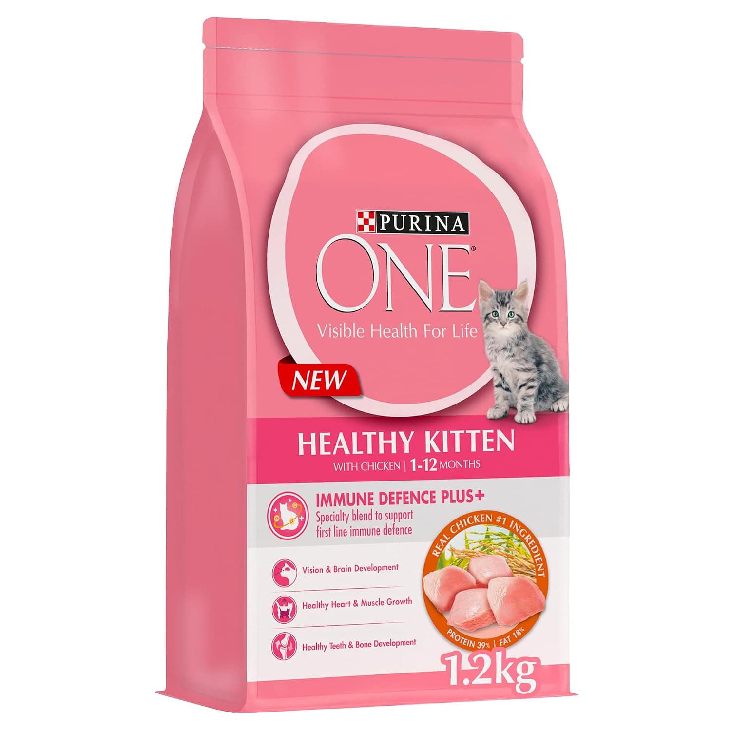 PURINA ONE Active Kitten Chicken 1.2kg
