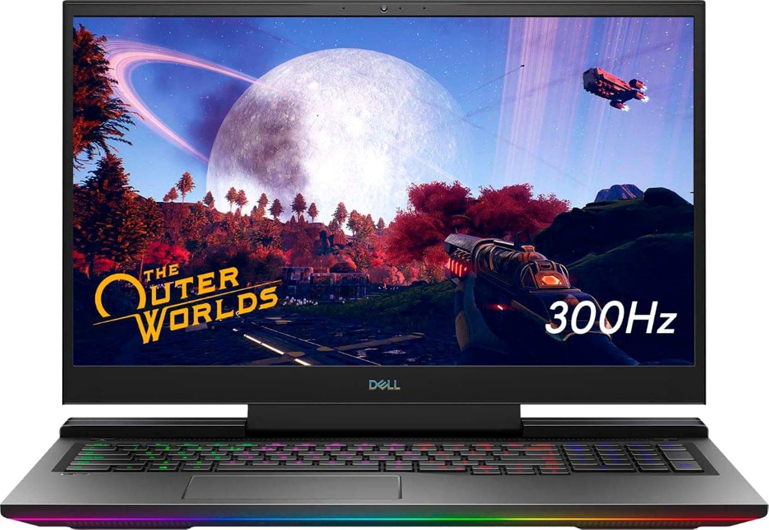Dell G7 17.3" FHD 300Hz Widescreen LED Gaming Laptop | Intel Core i7-10750H Processor | 16GB RAM | 512GB SSD | NVIDIA GeForce RTX 2070 | RGB Keyboard | Windows 10 Home | Black