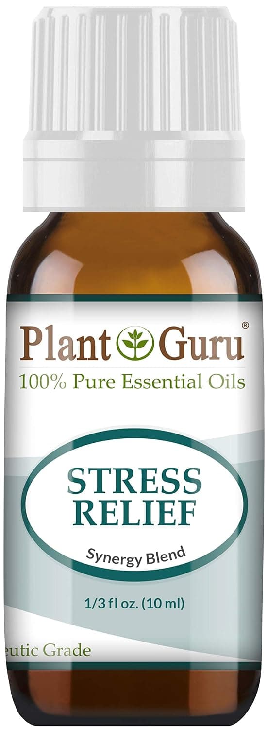 Plant Guru Stress Relief Blend Essential Oil 10 ml 100% Pure, Undiluted, Therapeutic Grade.